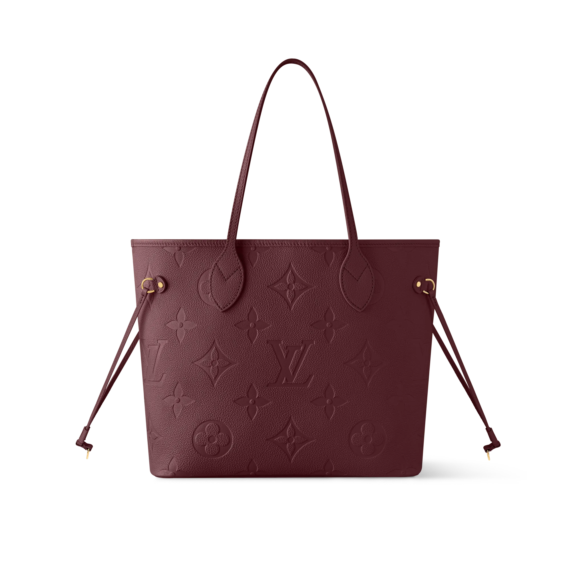Louis Vuitton Neverfull MM Cowhide - Bags and Wallets - Women's Bags M25855 Red