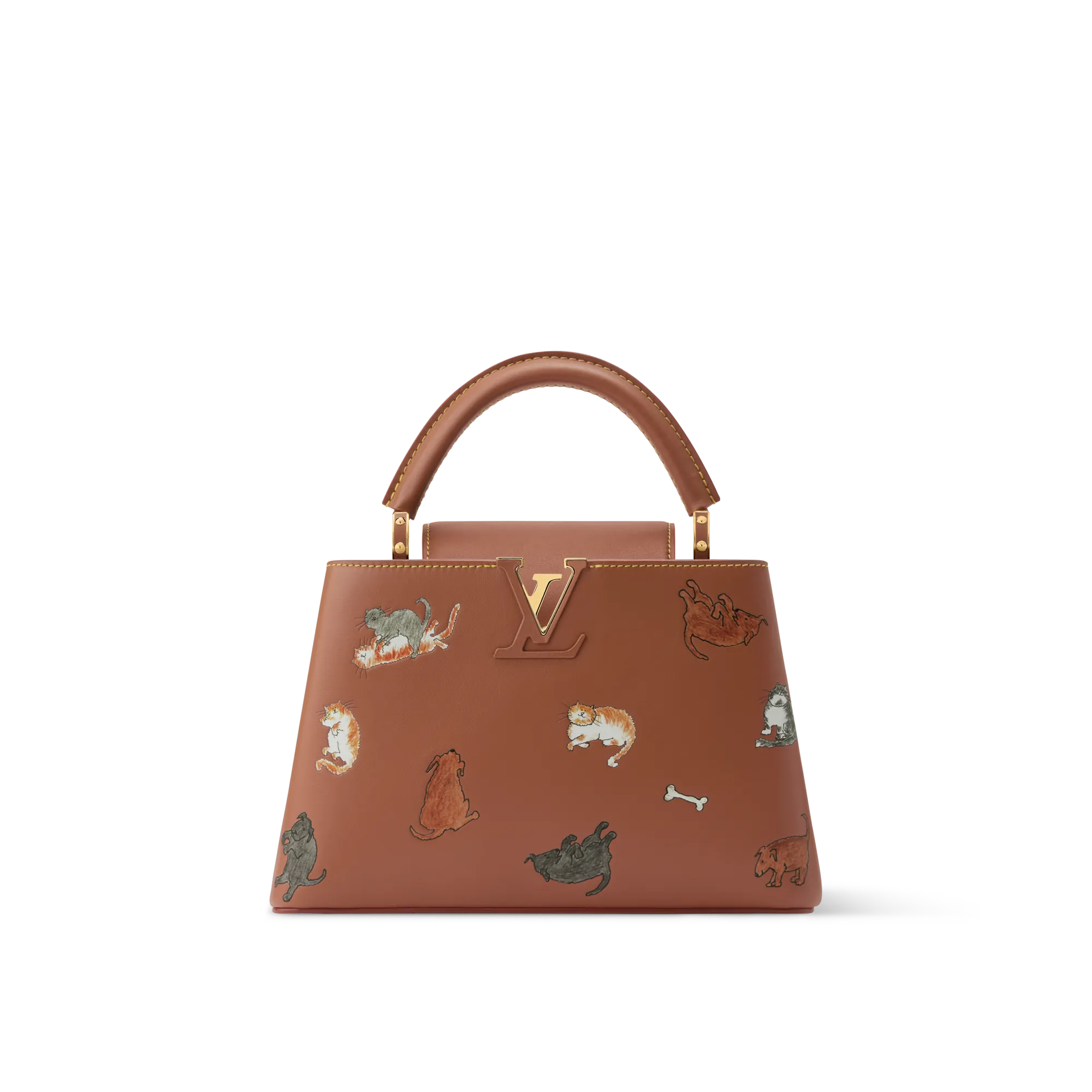 Louis Vuitton Capucines BB Calfxx - Women - Handbags M25874 Tan