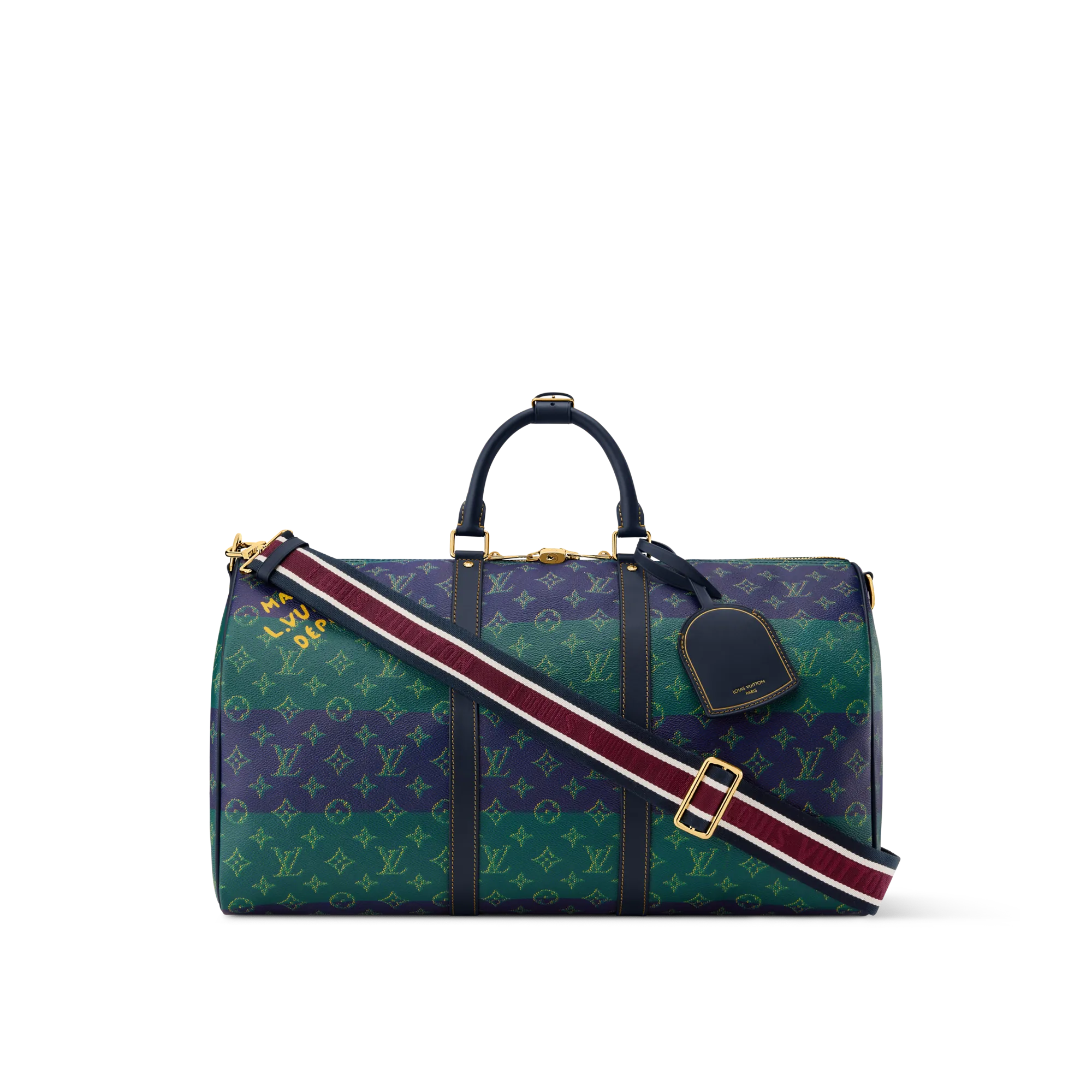 Louis Vuitton Keepall Bandoulière 50 Coated canvas - Men - Travel M25900 Green