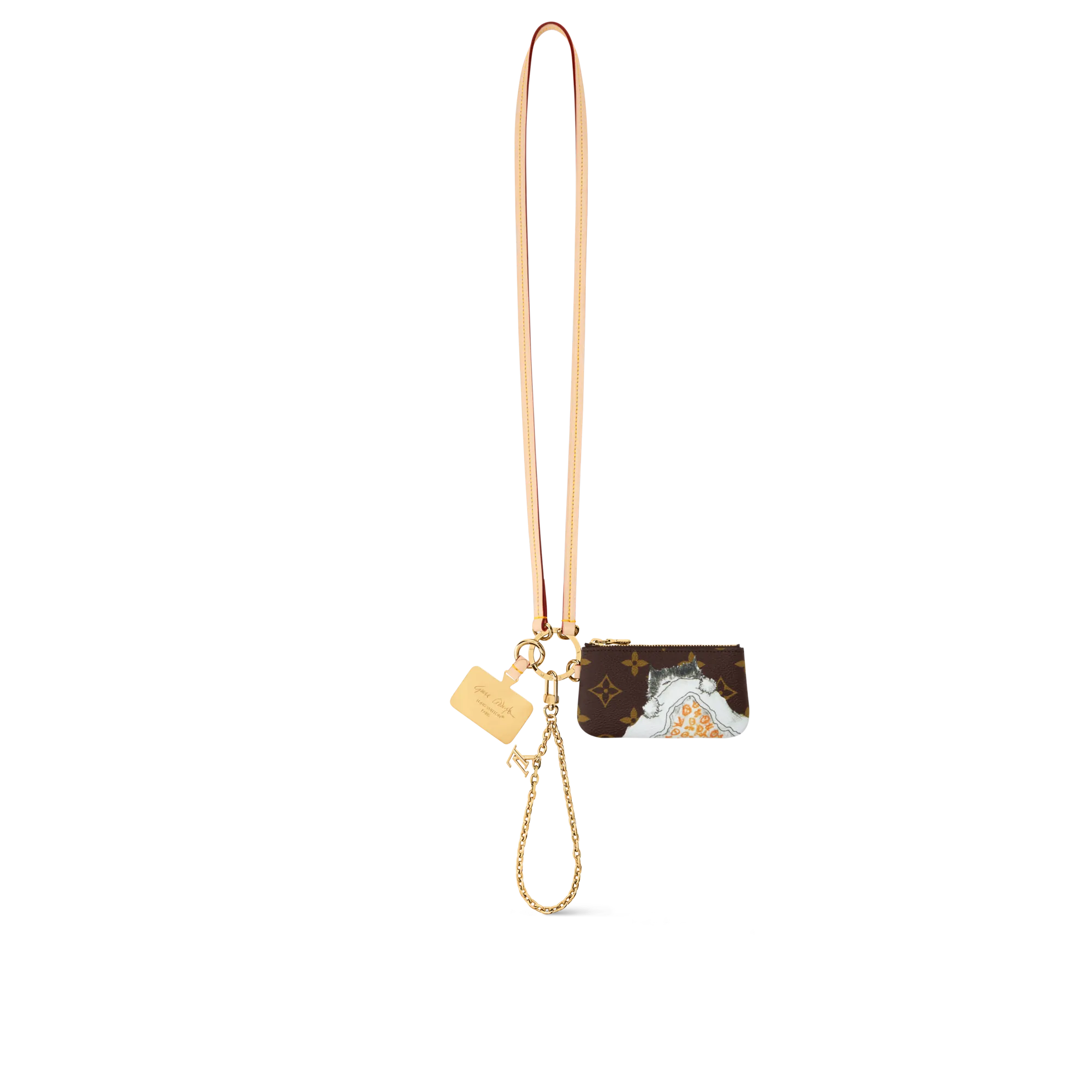 Louis Vuitton Phone Holder Coated canvas - Bags and Wallets - Women's Small Leather Goods M25919 Monogram