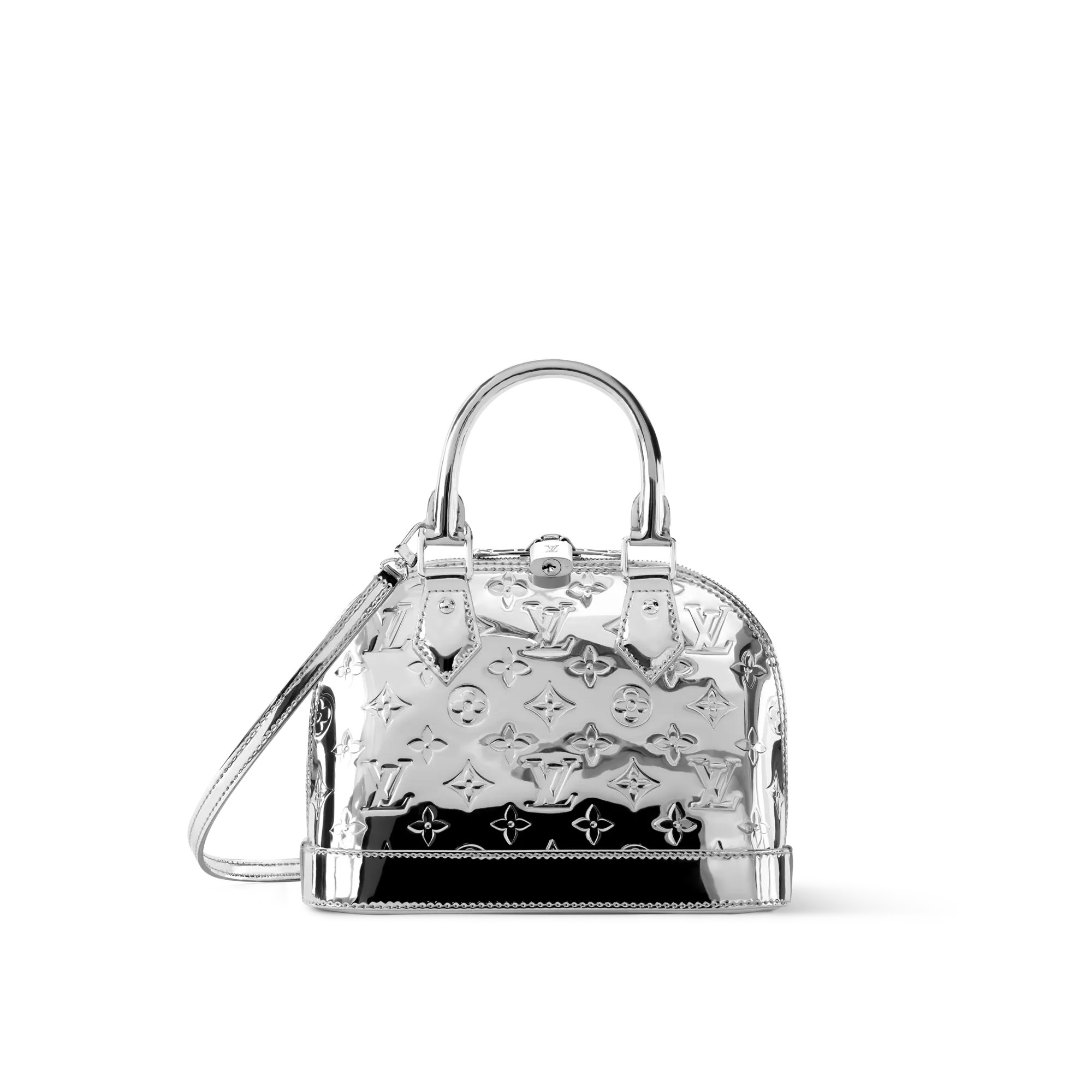 Louis Vuitton Alma BB Coated canvas - Bags and Wallets - Women's Bags M26335 Silver