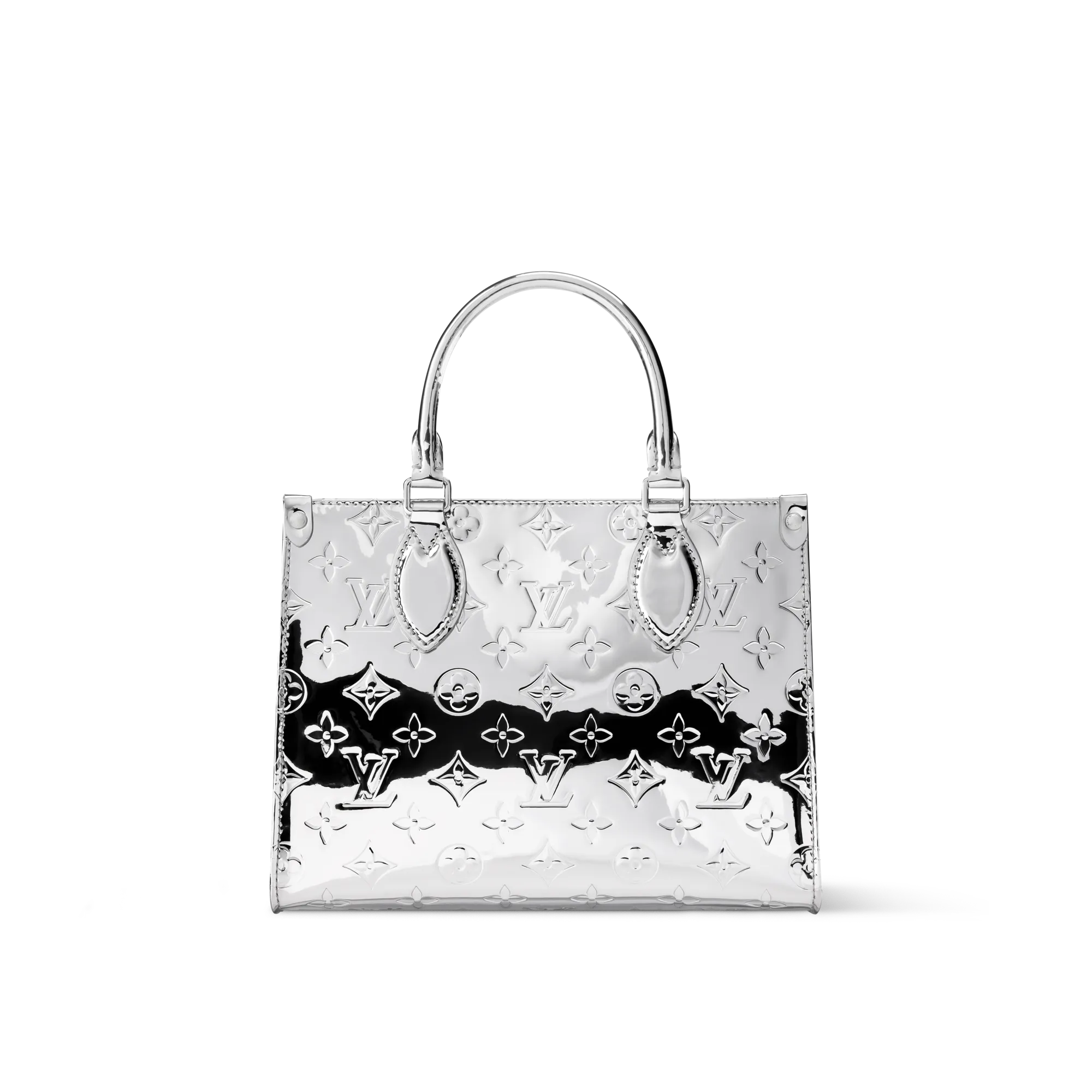 Louis Vuitton Onthego PM Coated canvas - Bags and Wallets - Women's Bags M26373 Silver