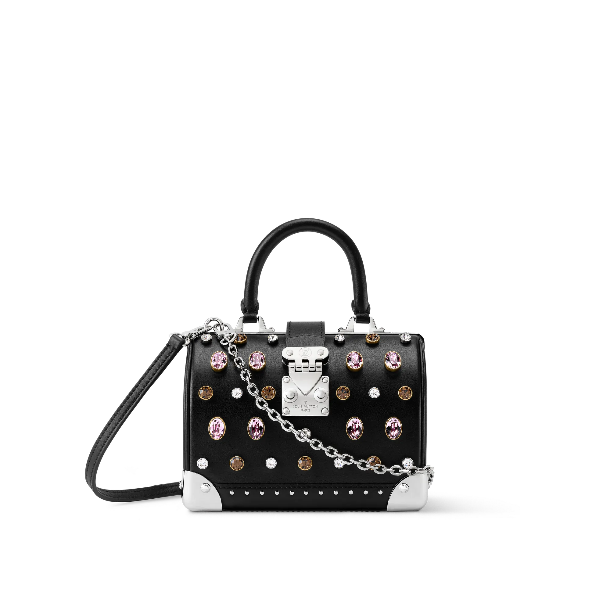 Louis Vuitton Nano Speedy Trunk Calfxx - Bags and Wallets - Women's Bags M26588 Black