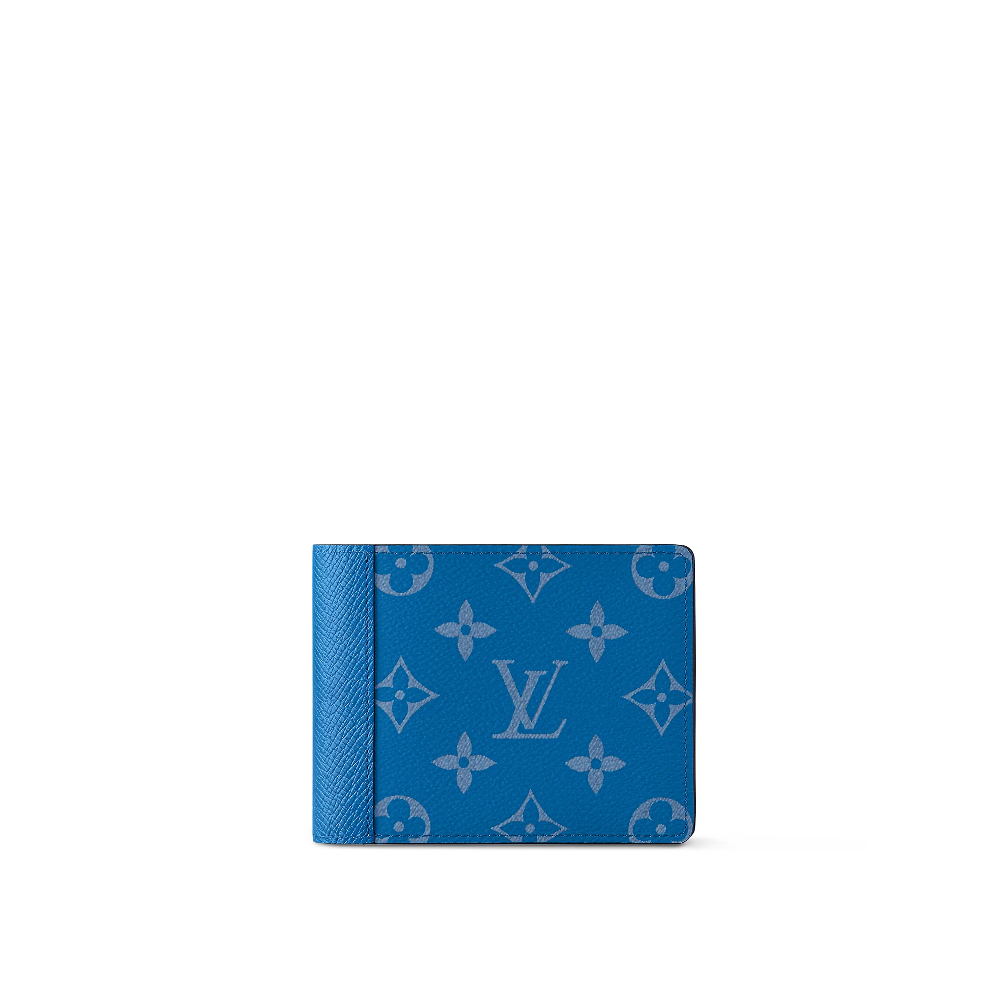 Louis Vuitton Multiple Wallet Taigarama - Men - Small Leather Goods M30995 Blue Louis Vuitton Multiple Wallet Taigarama - Men - Small Leather Goods M30995 Blue