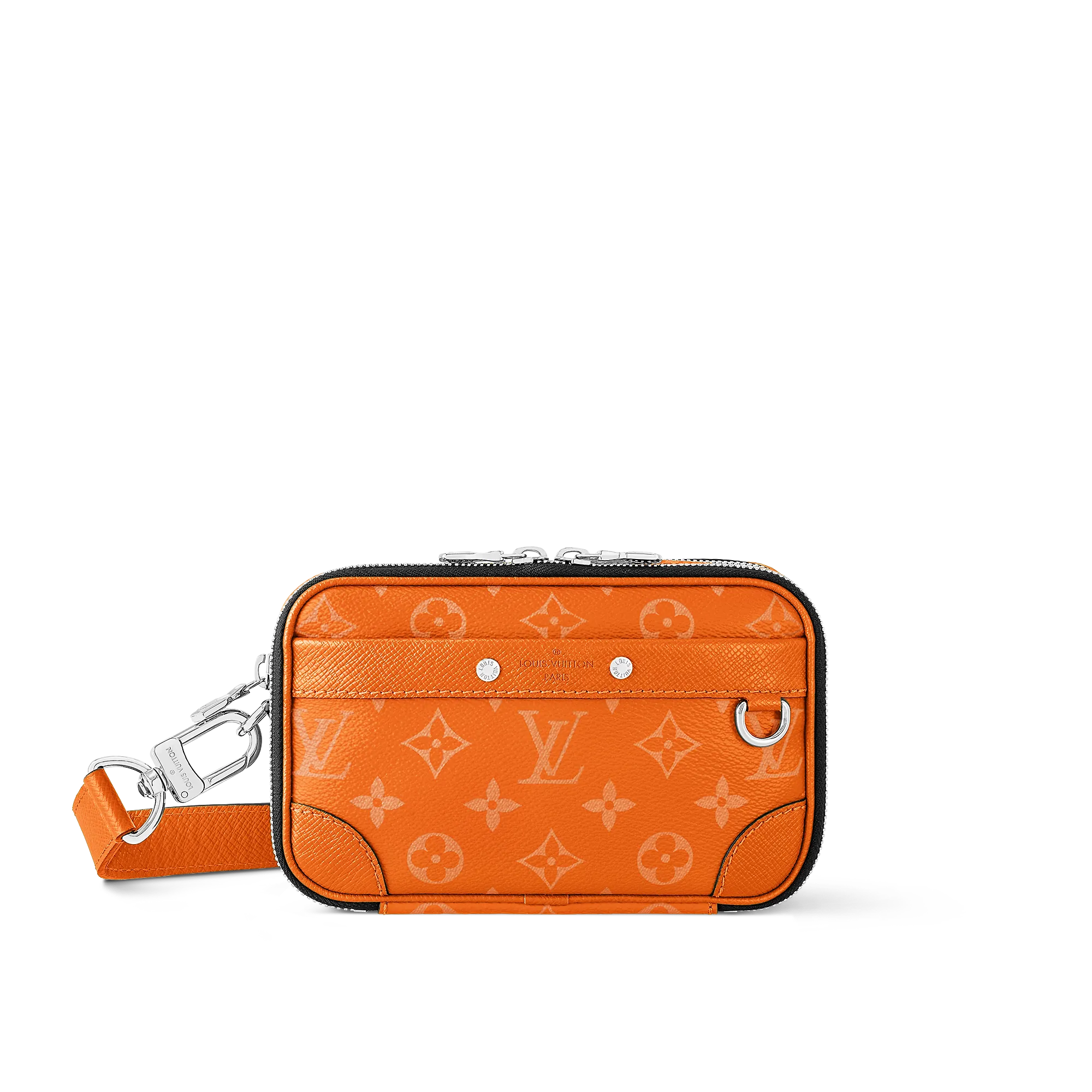 Louis Vuitton Alpha Wearable Wallet Taigarama - Men - Bags M31073 Tangerine