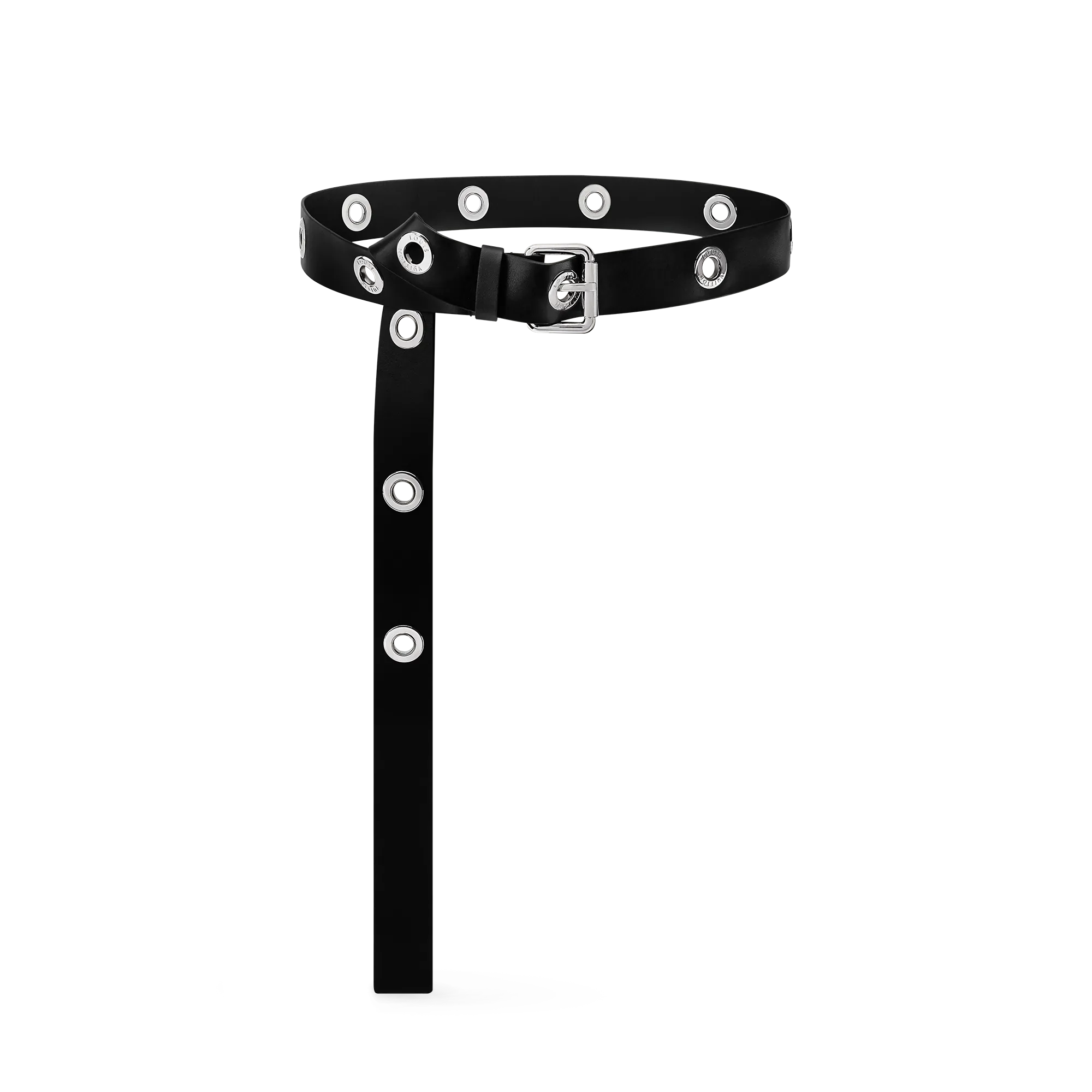 Louis Vuitton LV Eyelets 30mm Belt Cowhide - Women - Accessories M4279Z Black