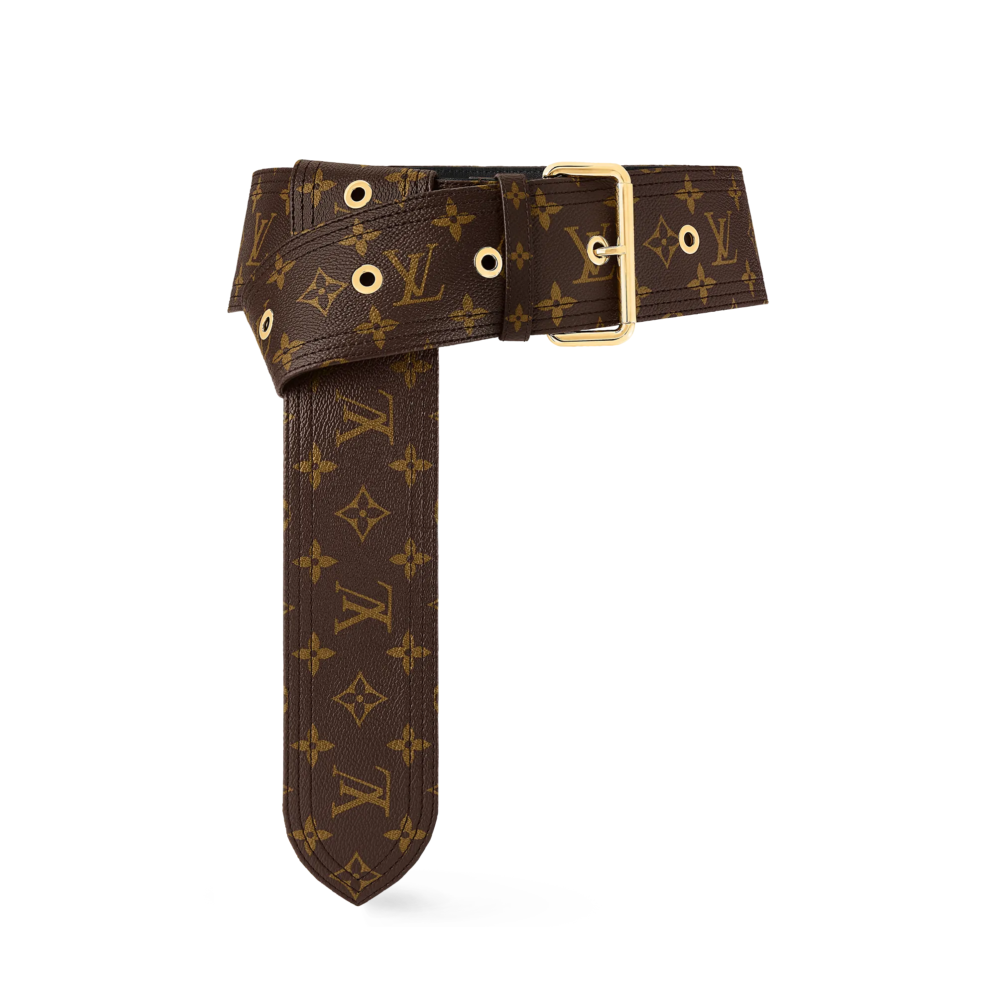 Louis Vuitton Trench 65mm Belt Other leather - Women - Accessories M4500Z Brown