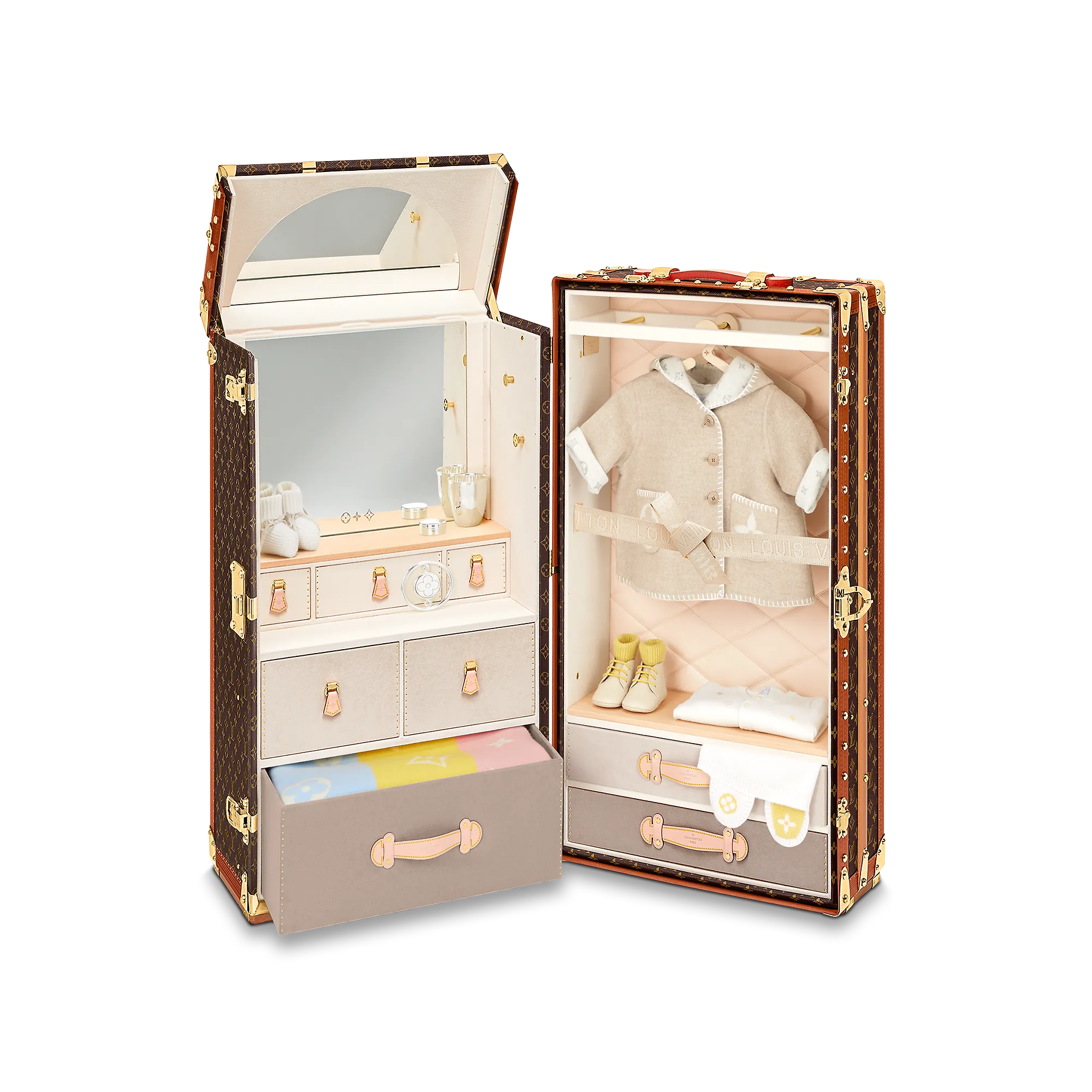 Louis Vuitton Baby Wardrobe Monogram - Art of Living - Trunks and Travel M46226 Louis Vuitton Baby Wardrobe Monogram - Art of Living - Trunks and Travel M46226