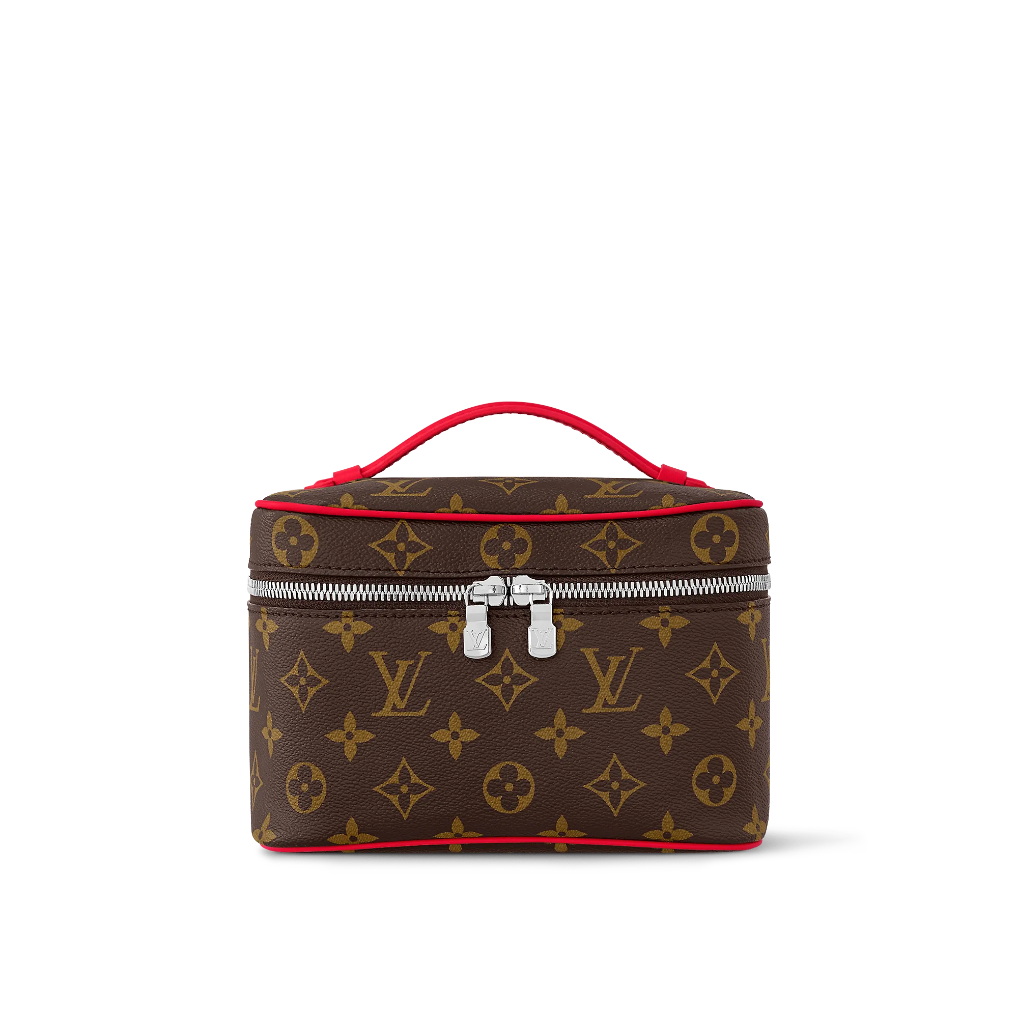 Louis Vuitton Nice Mini Monogram Macassar Canvas - Women - Travel M46766 Red