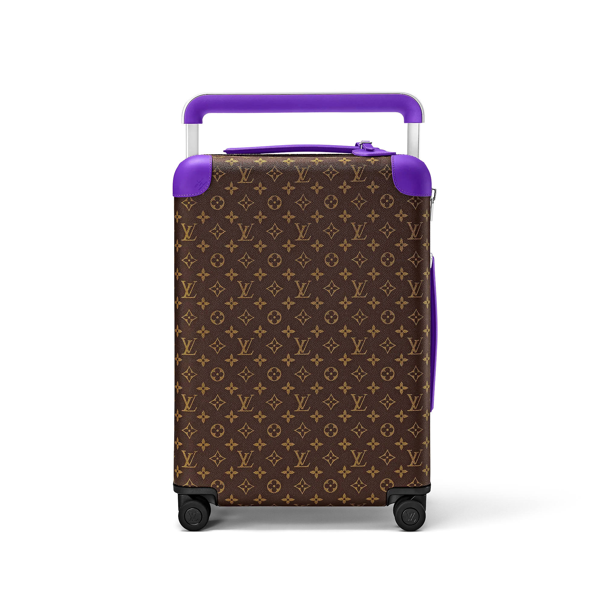 Louis Vuitton Horizon 55 Monogram Macassar Canvas - Men - Travel M46782 Dark Violet