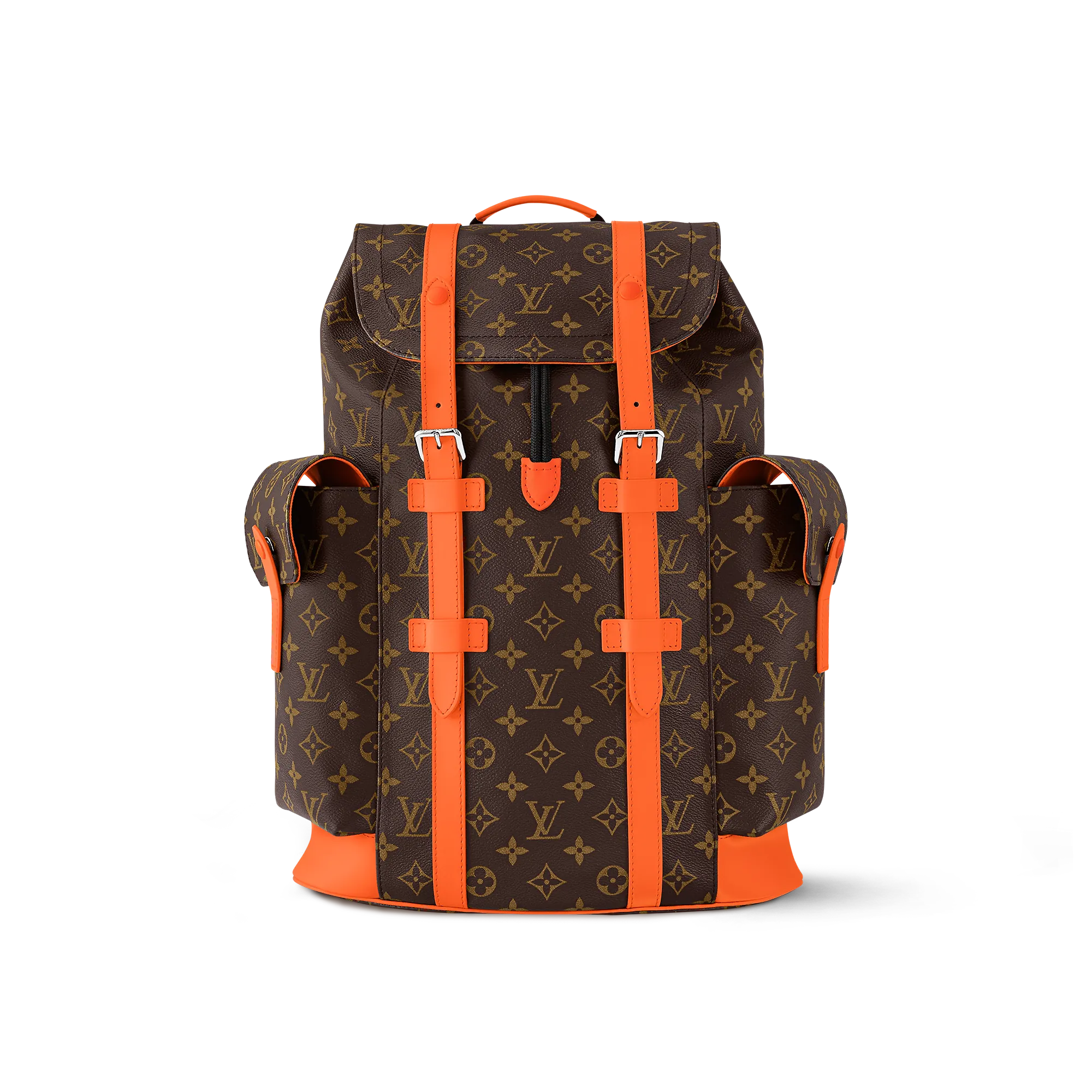 Louis Vuitton Christopher MM Monogram Macassar Canvas - Men - Bags M46814 Orange