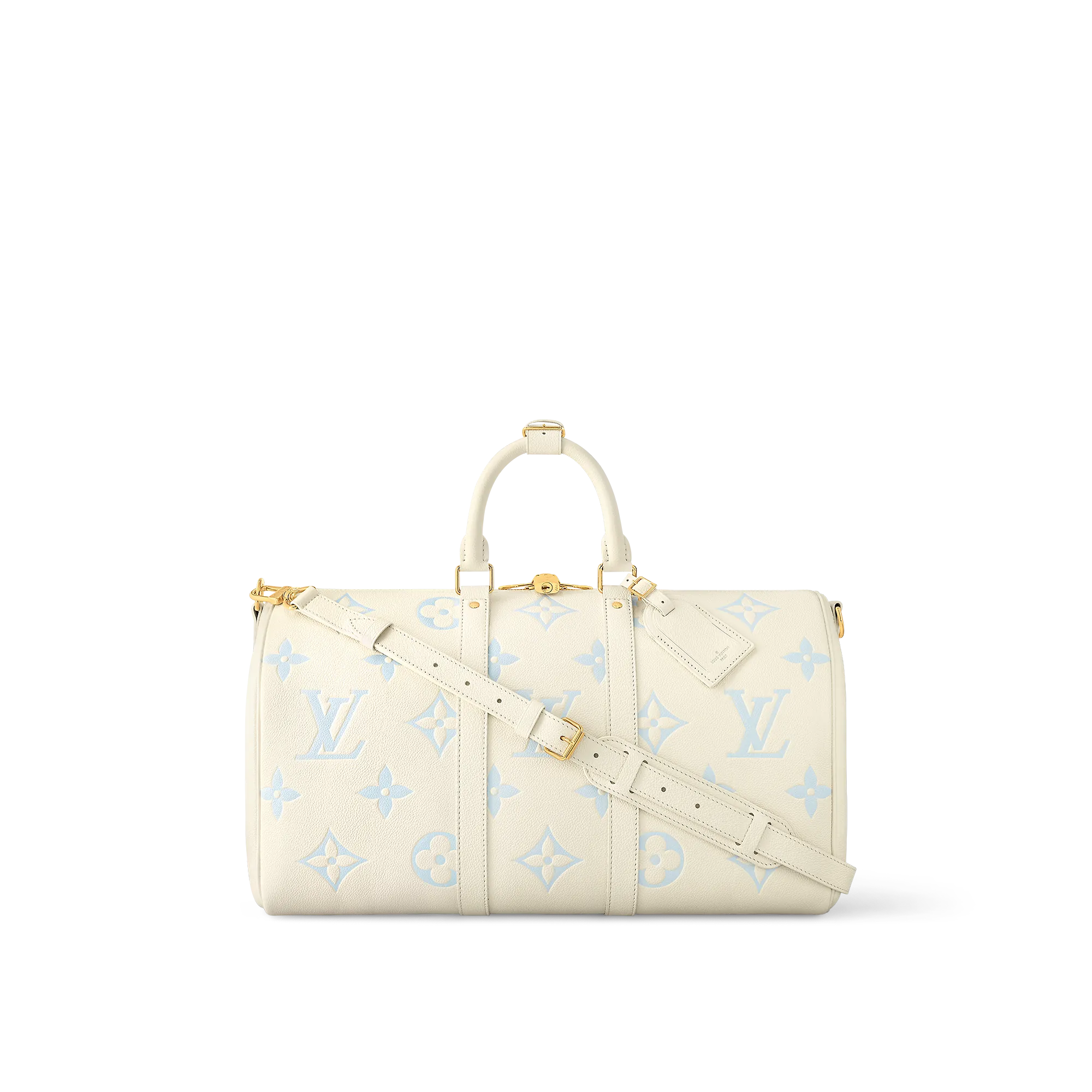 Louis Vuitton Keepall Bandoulière 45 Monogram Empreinte Leather - Women - Travel M46974