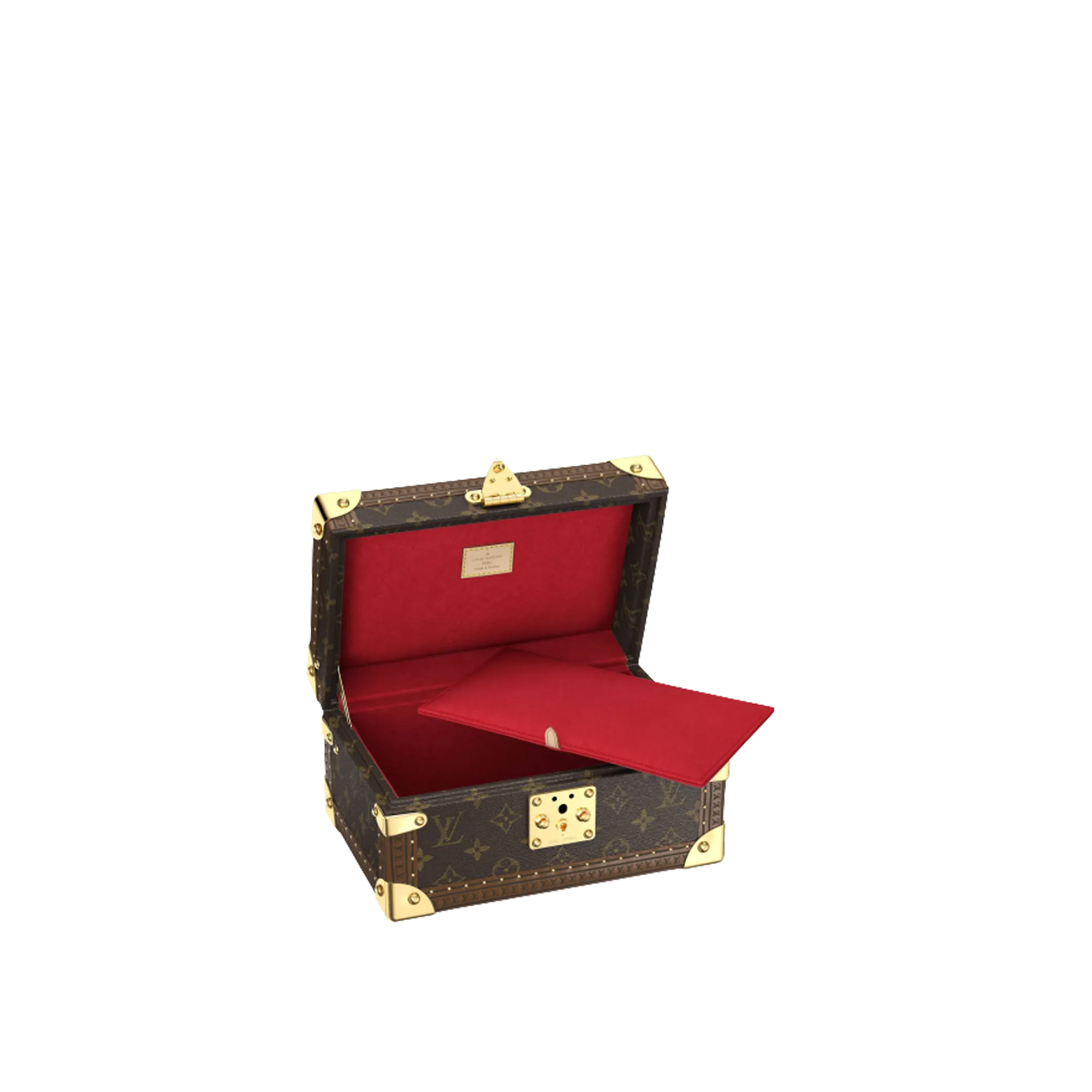 Louis Vuitton Coffret Trésor 24 Monogram Canvas - Men - Travel M47023 Fusion Red