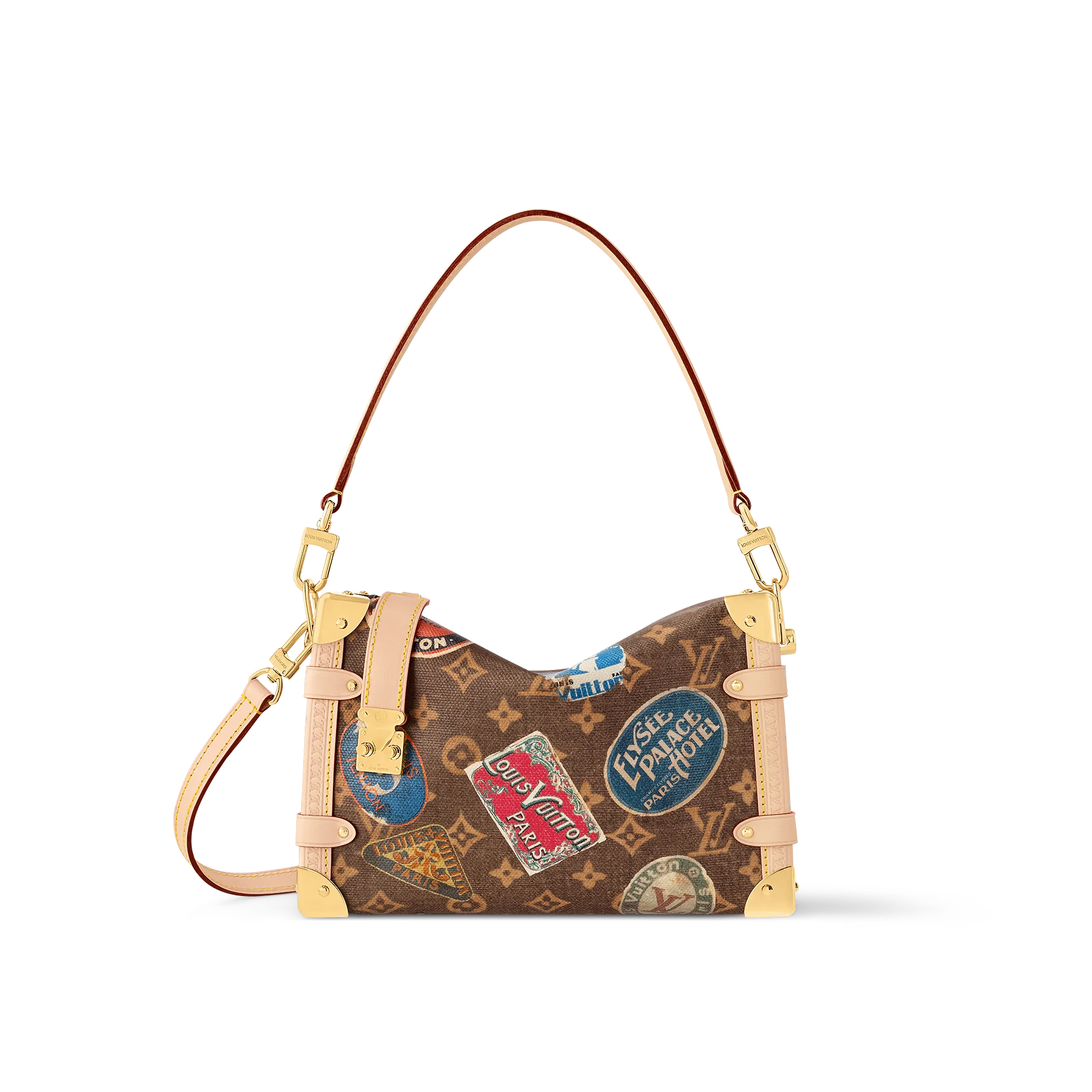 Louis Vuitton Side Trunk MM Other Monogram Canvas - Women - Handbags M47085