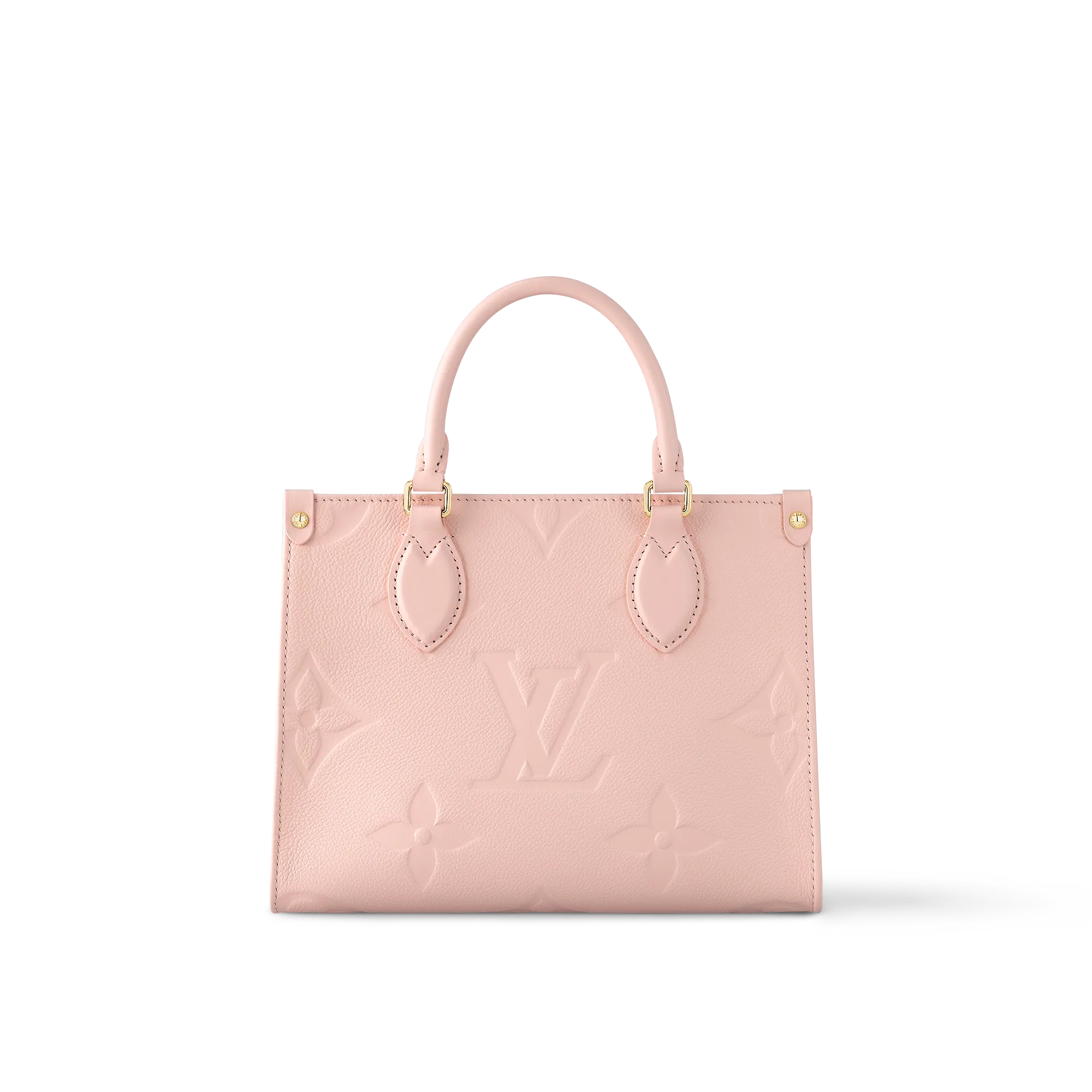 Louis Vuitton OnTheGo PM Monogram Empreinte Leather - Women - Handbags M47135 Pink Opale