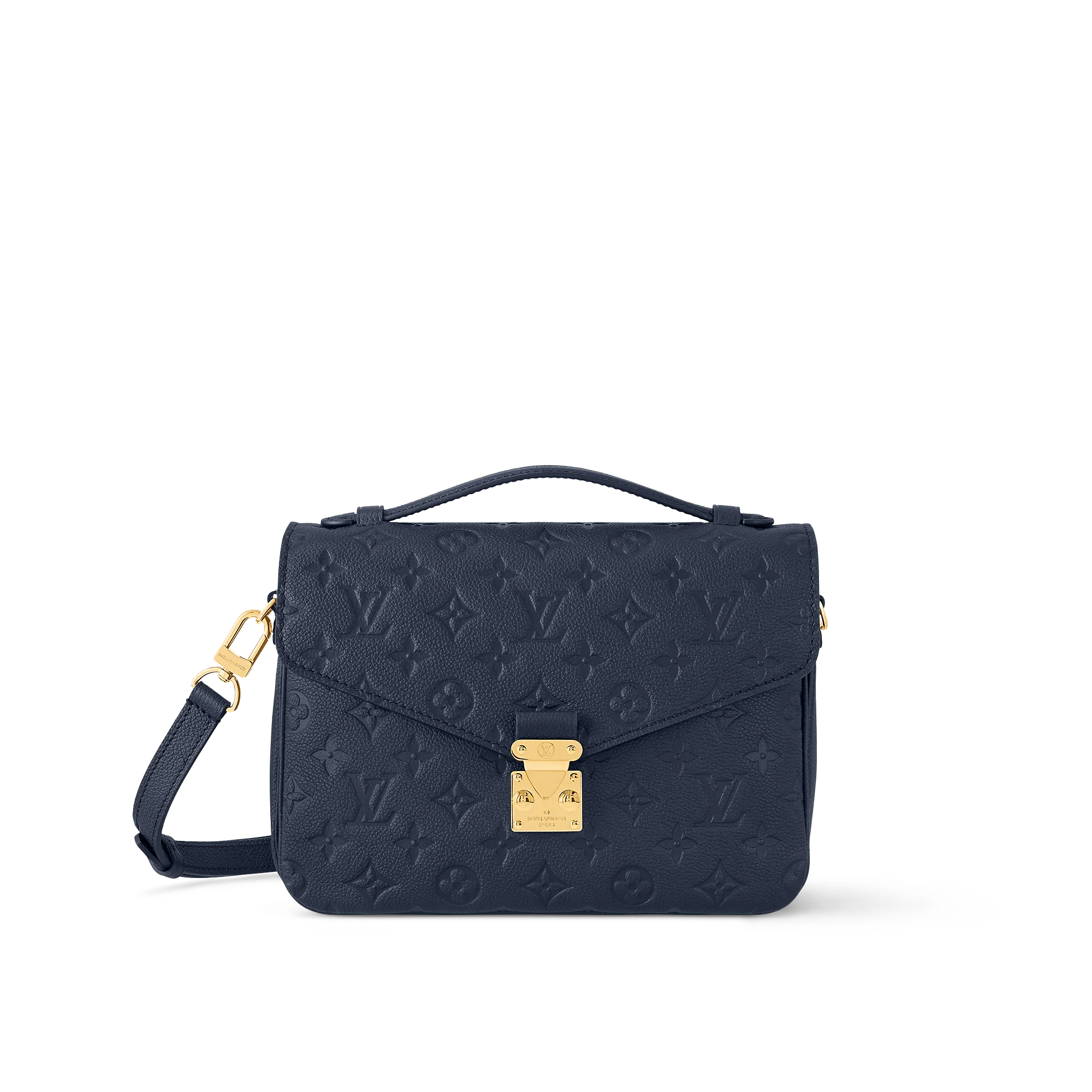 Louis Vuitton LV Pochette Metis: Luxury Monogram Handbag M47142 Navy