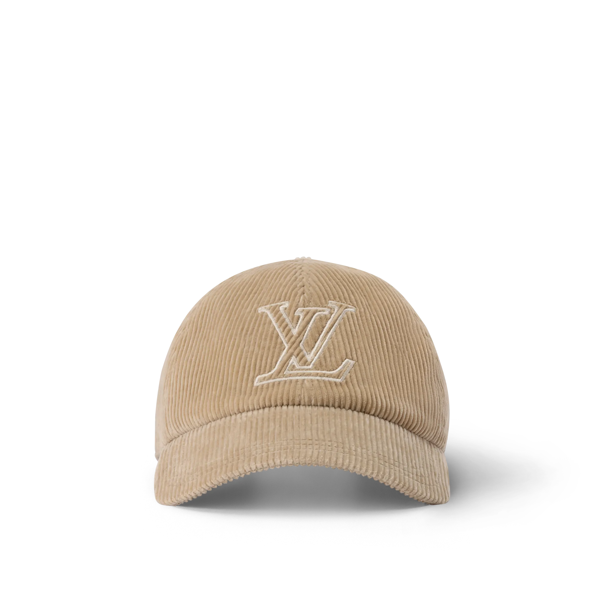 Louis Vuitton LV Signature Corduroy Cap Cotton - Women - Accessories M5186M Beige