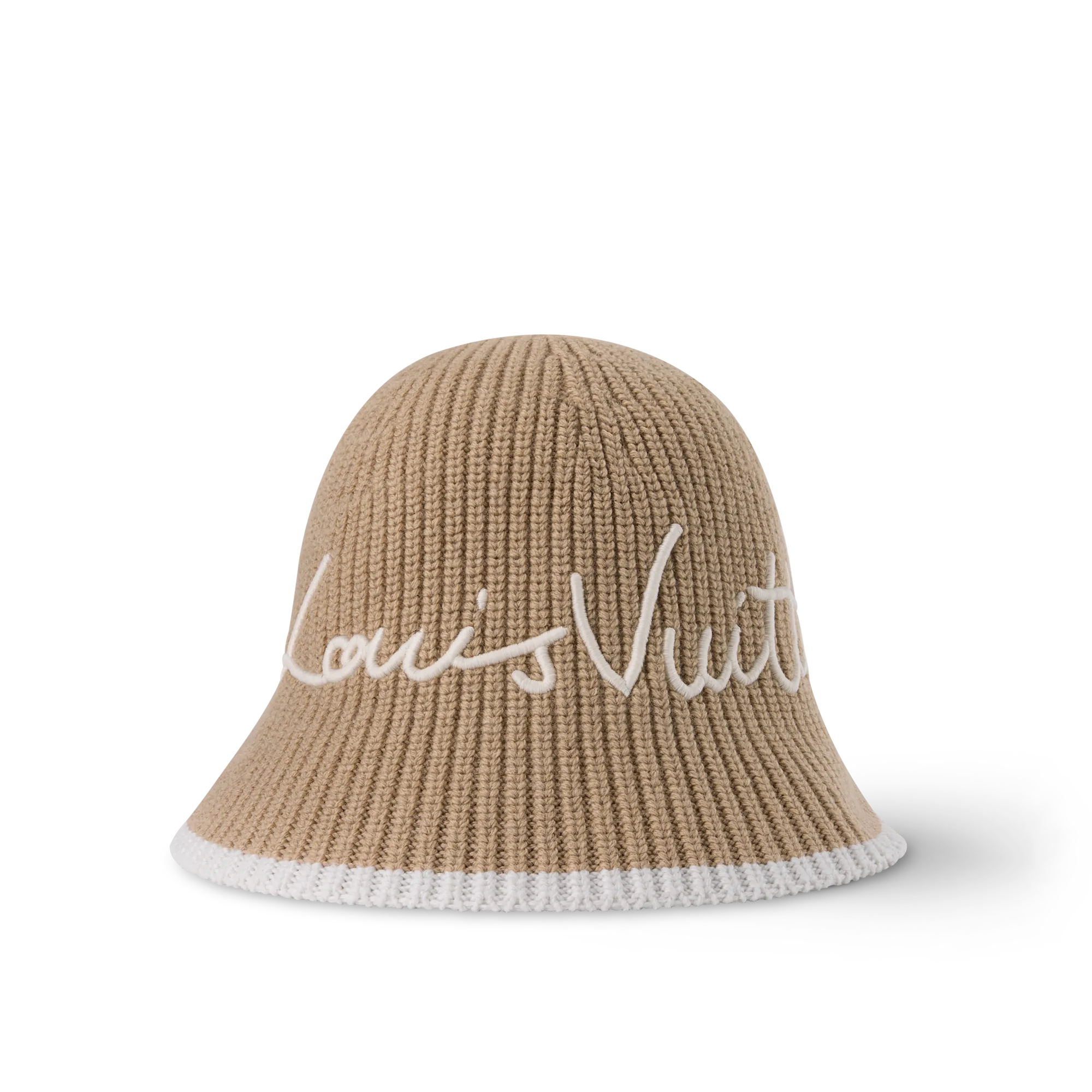 Louis Vuitton LV Script Hat Wool - Women - Accessories M5189S Beige