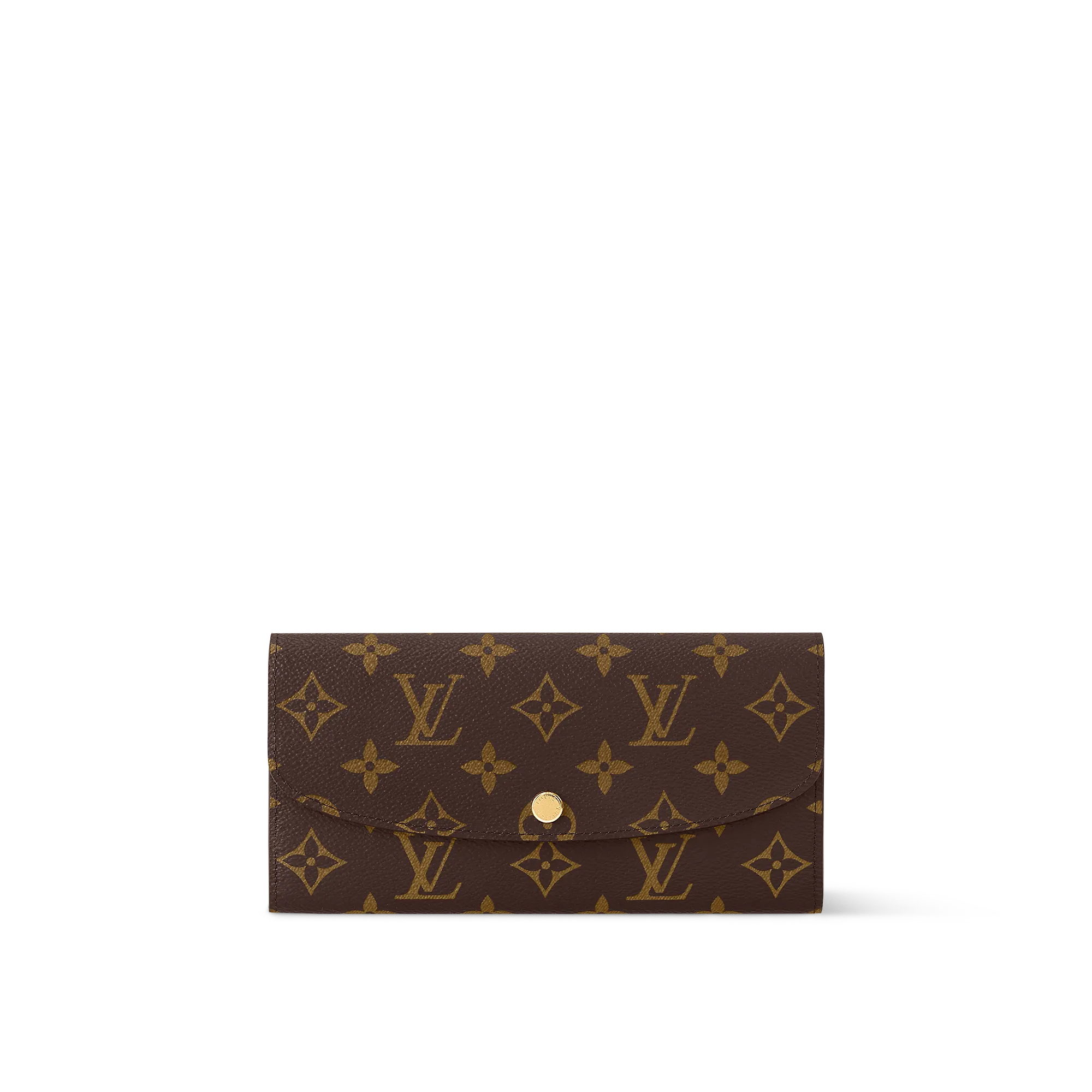 Louis Vuitton Designer Women's Wallet in Monogram Canvas Emilie M61289 Rose Ballerine
