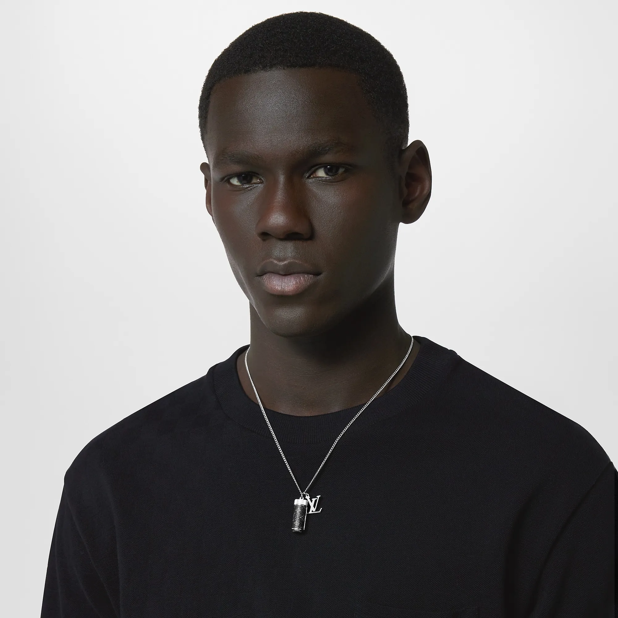 Louis Vuitton Monogram Eclipse Charms Necklace S00 - Men - Fashion Jewelry M63641