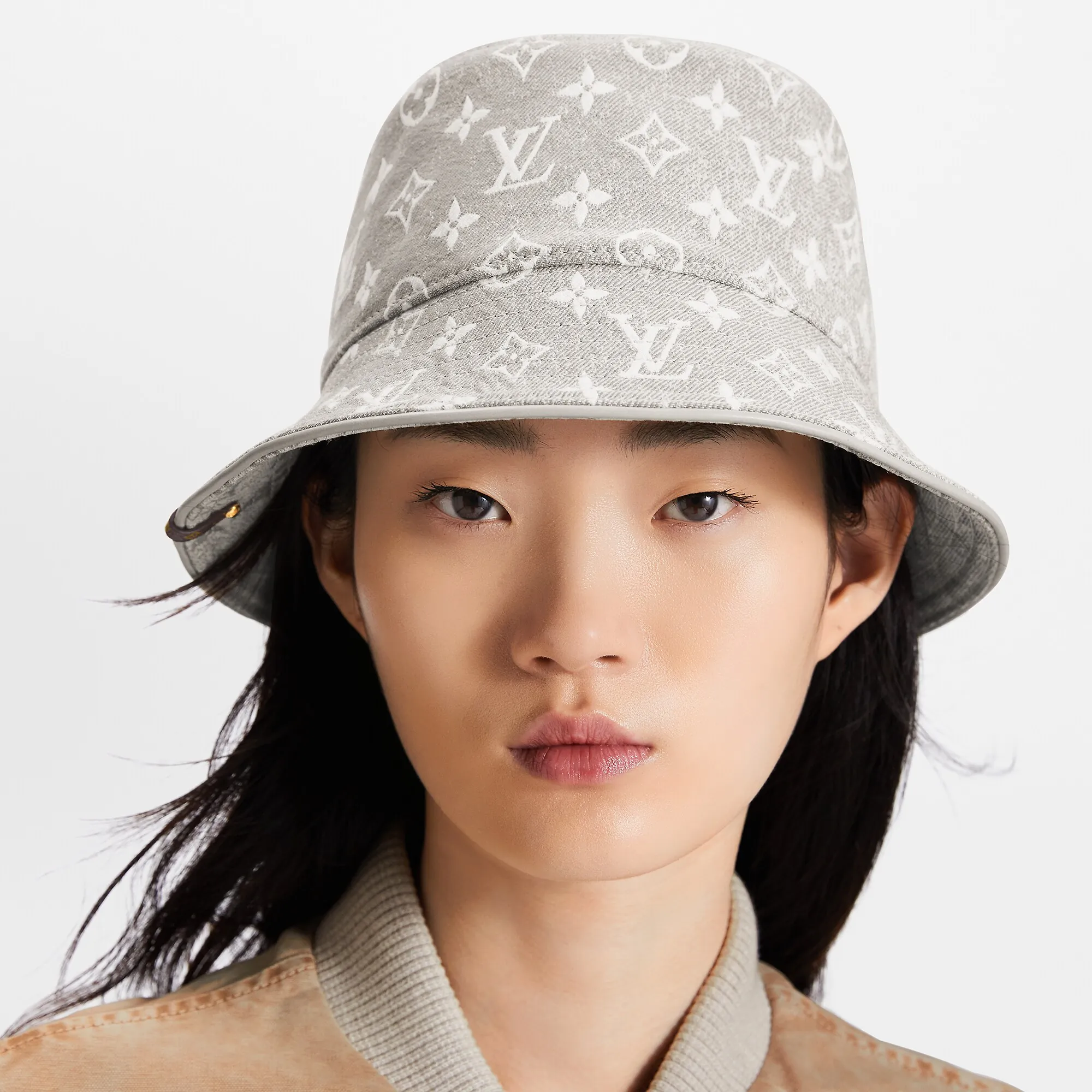 Louis Vuitton Monogram Jacquard Denim Bucket Hat S00 - Women - Accessories M7058S