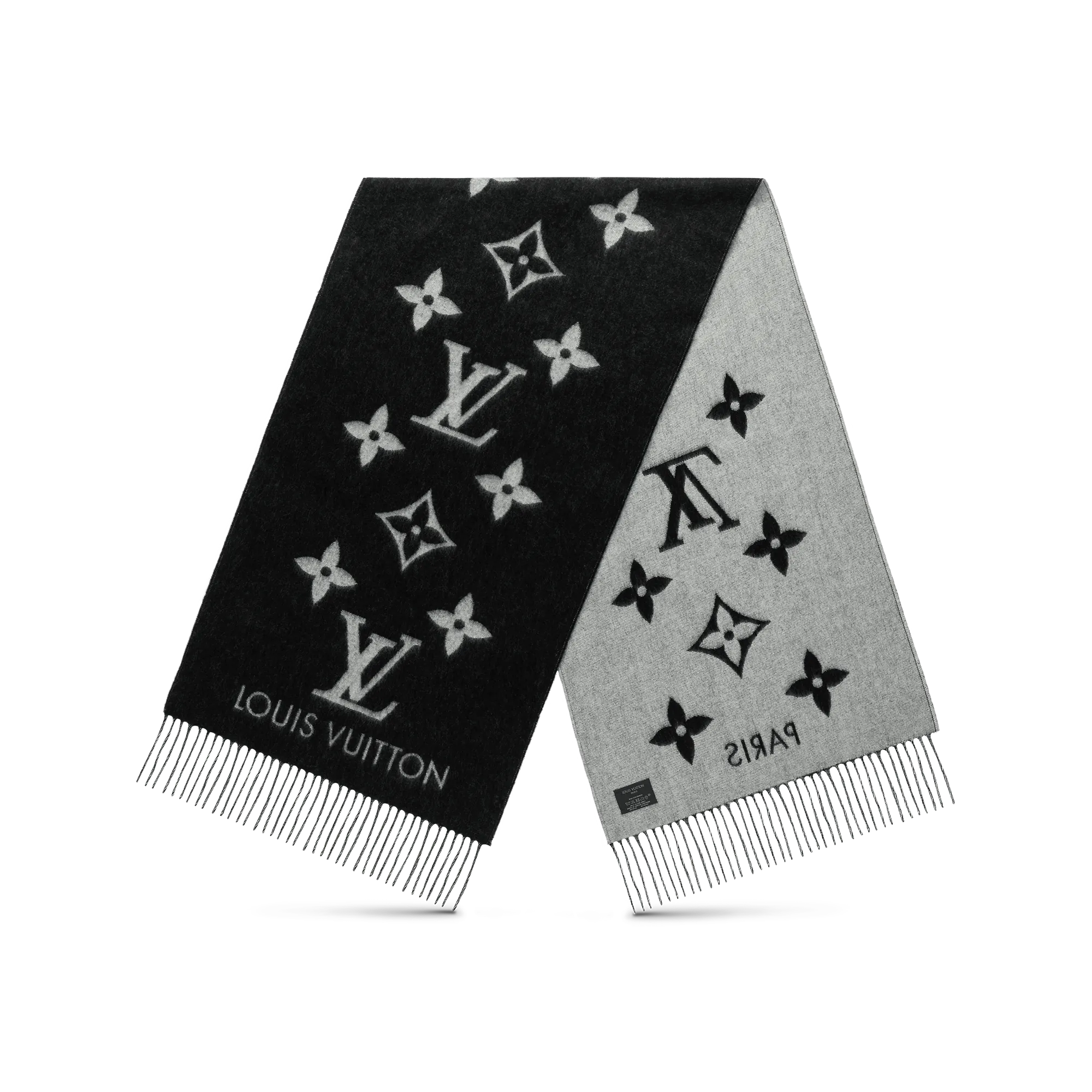 Louis Vuitton Reykjavik Scarf S00 - Women - Accessories M71040 Black