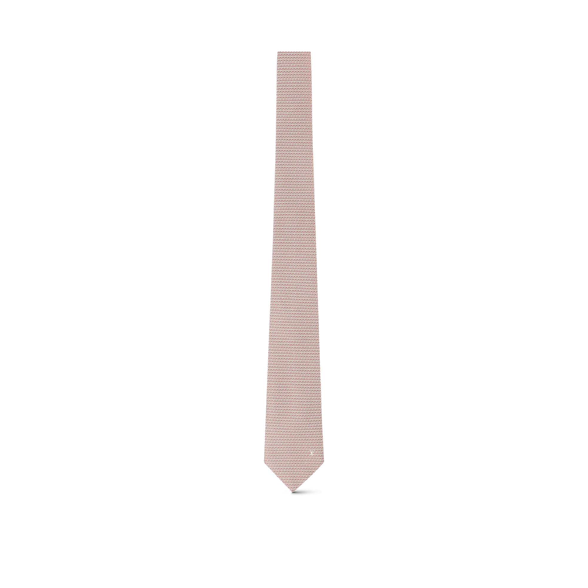 Louis Vuitton Diamonds V Tie S00 - Men - Accessories M71210 Pale Pink