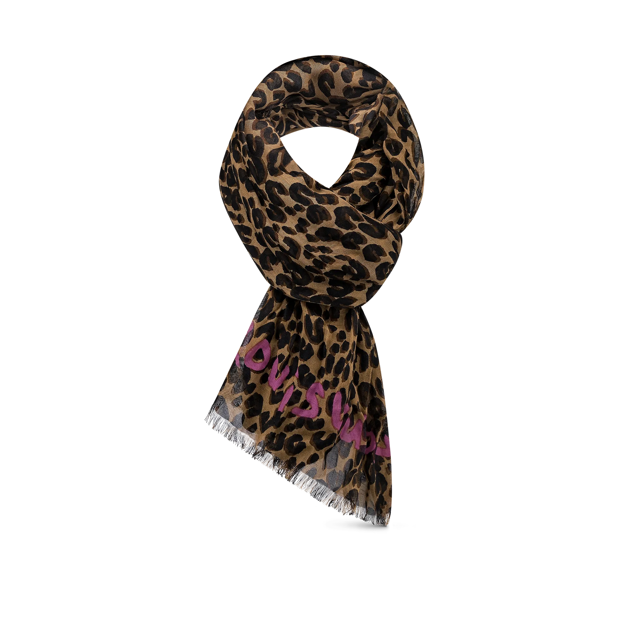 Louis Vuitton Leopard Stole S00 - Women - Accessories M72215