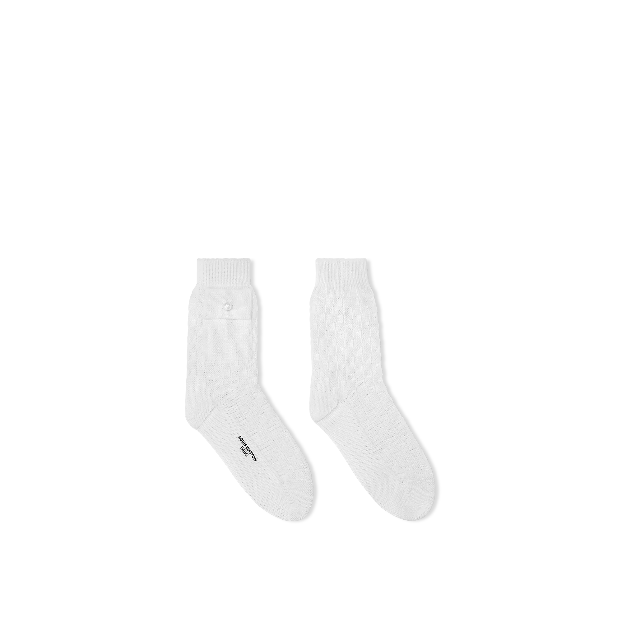 Louis Vuitton Pocket Socks S00 - New - For Men M7355S