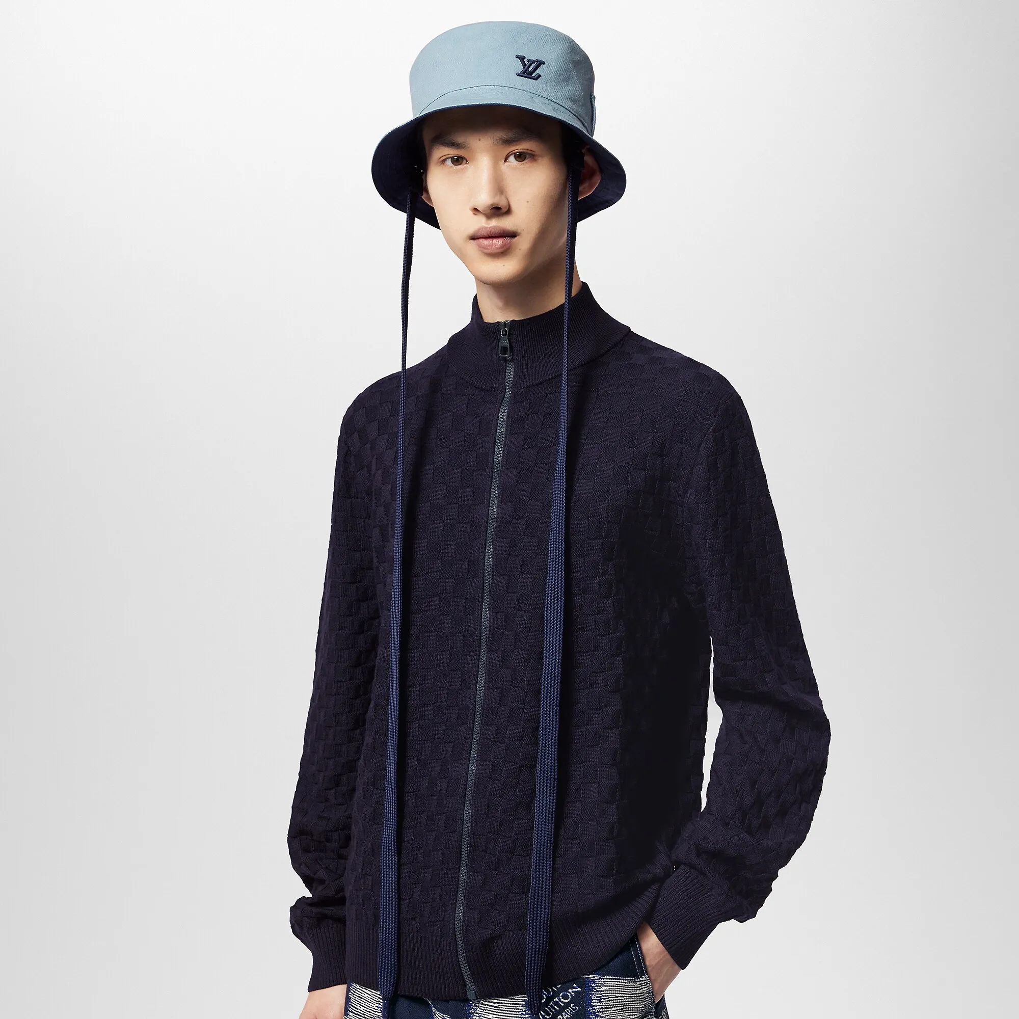 Louis Vuitton LV Play Aerogram Reversible Bucket Hat S00 - Men - Accessories M7384M