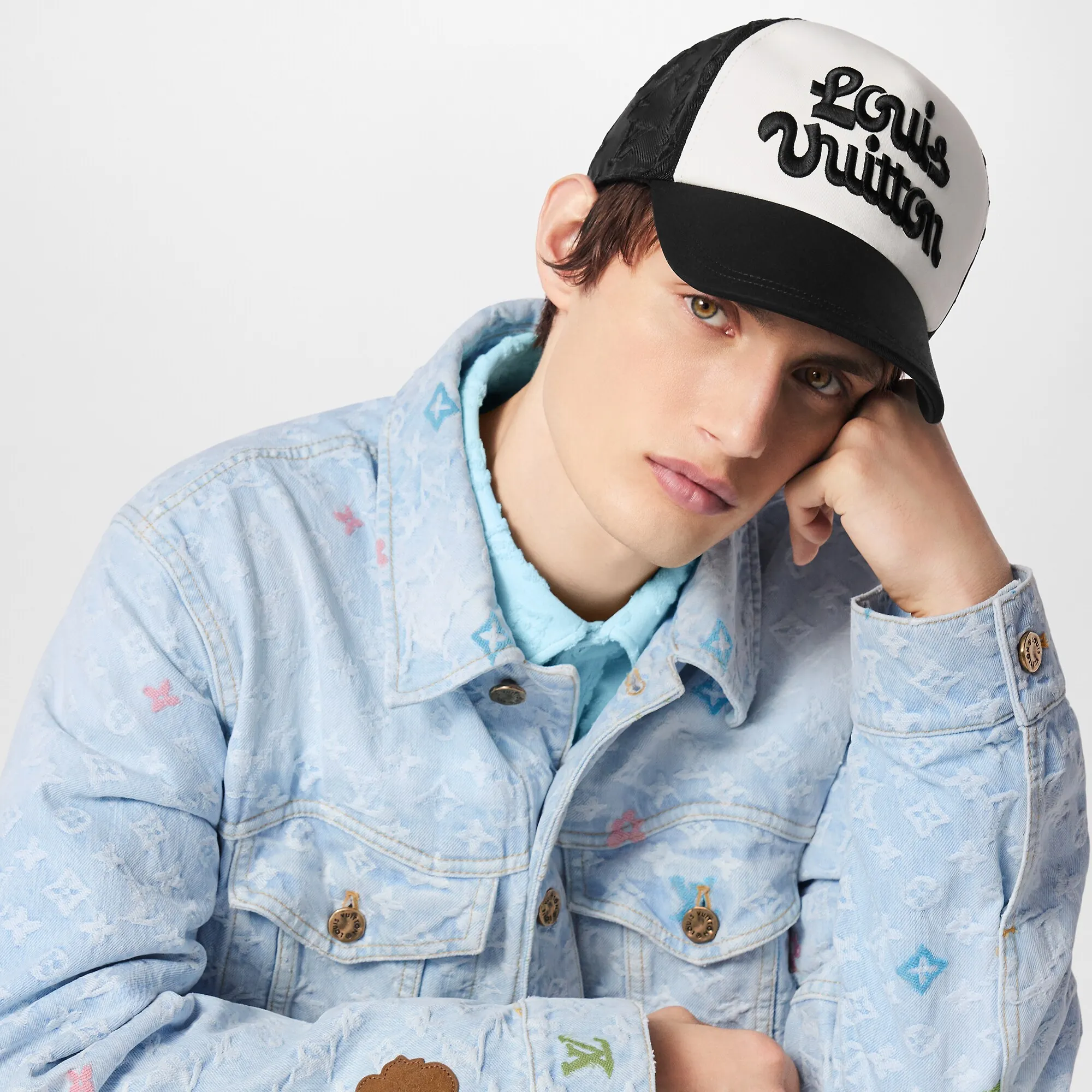 Louis Vuitton Mesh Signature Cap S00 - Men - Accessories M7462M Black