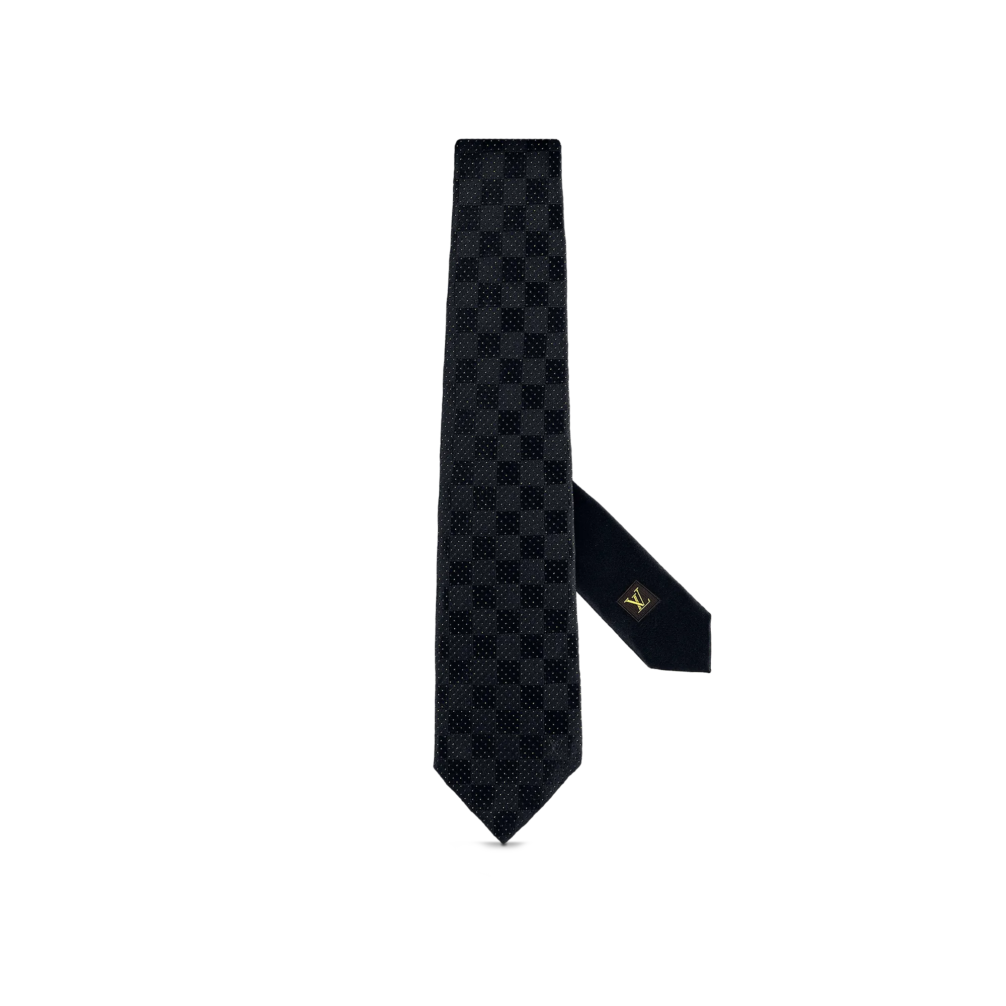 Louis Vuitton Damier Gold Tie S00 - Men - Accessories M74721