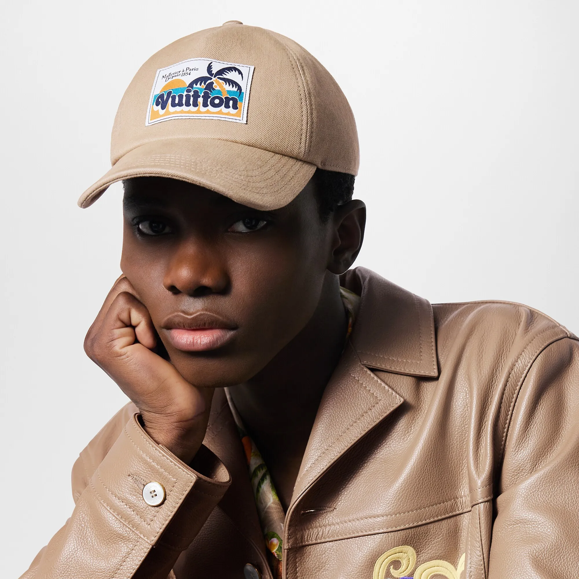 Louis Vuitton Palm Tree Patch Cap S00 - Men - Accessories M7531M