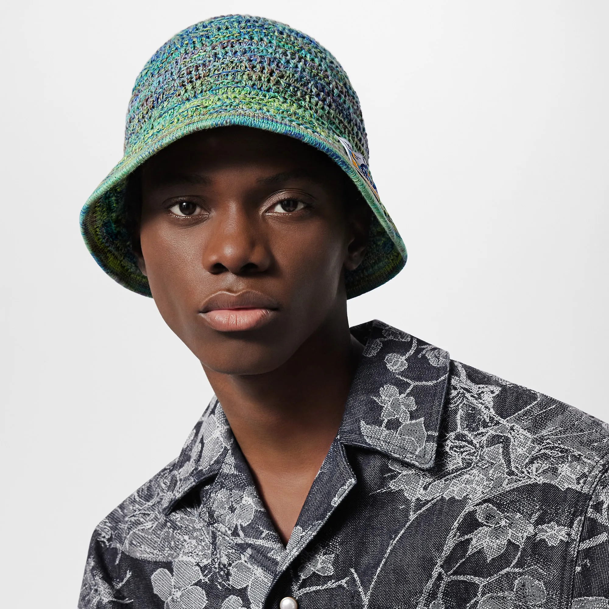 Louis Vuitton Damier Palm Tree Crochet Hat S00 - Men - Accessories M7557M