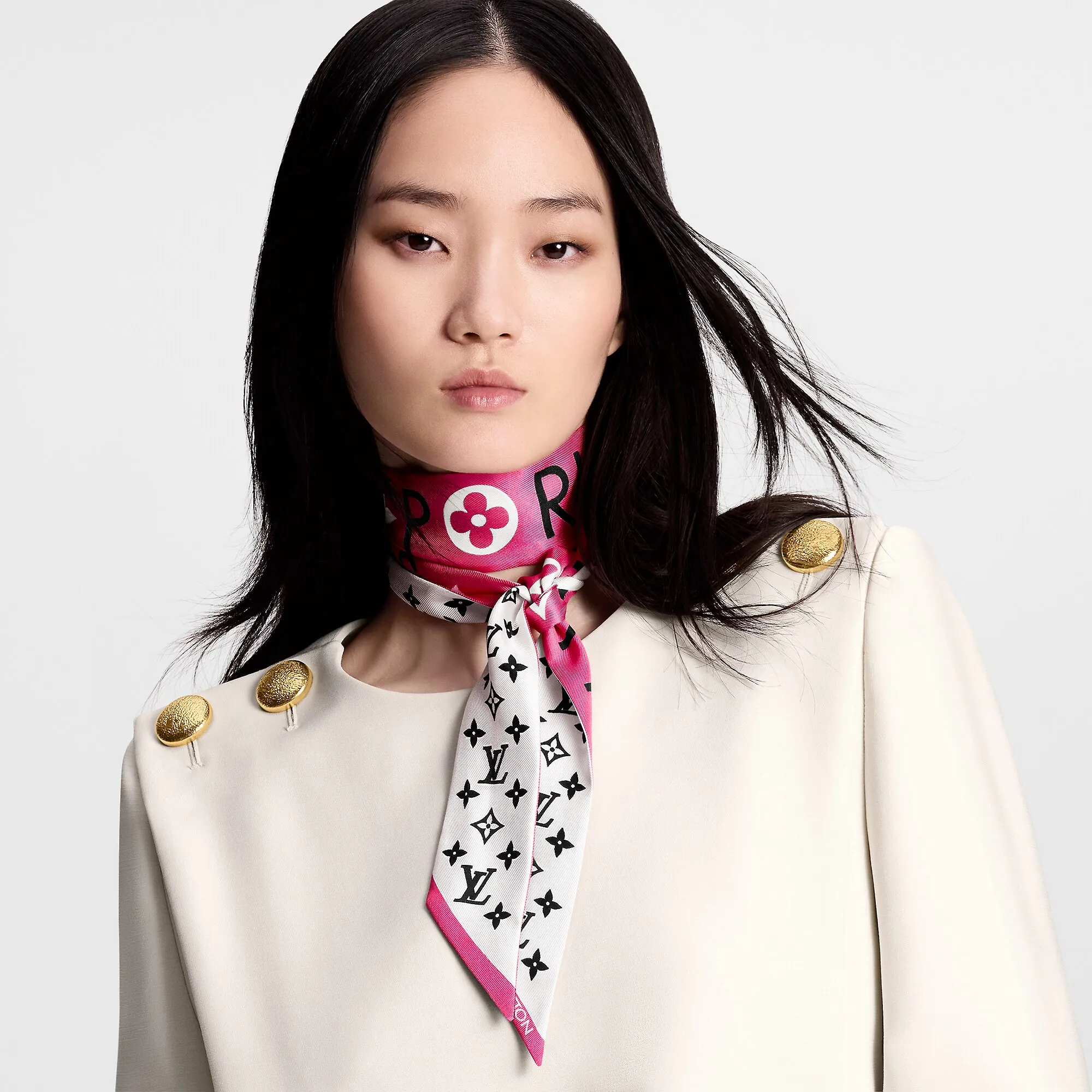 Louis Vuitton Monogram Infinity BB Bandeau S00 - Women - Accessories M75879 Pink