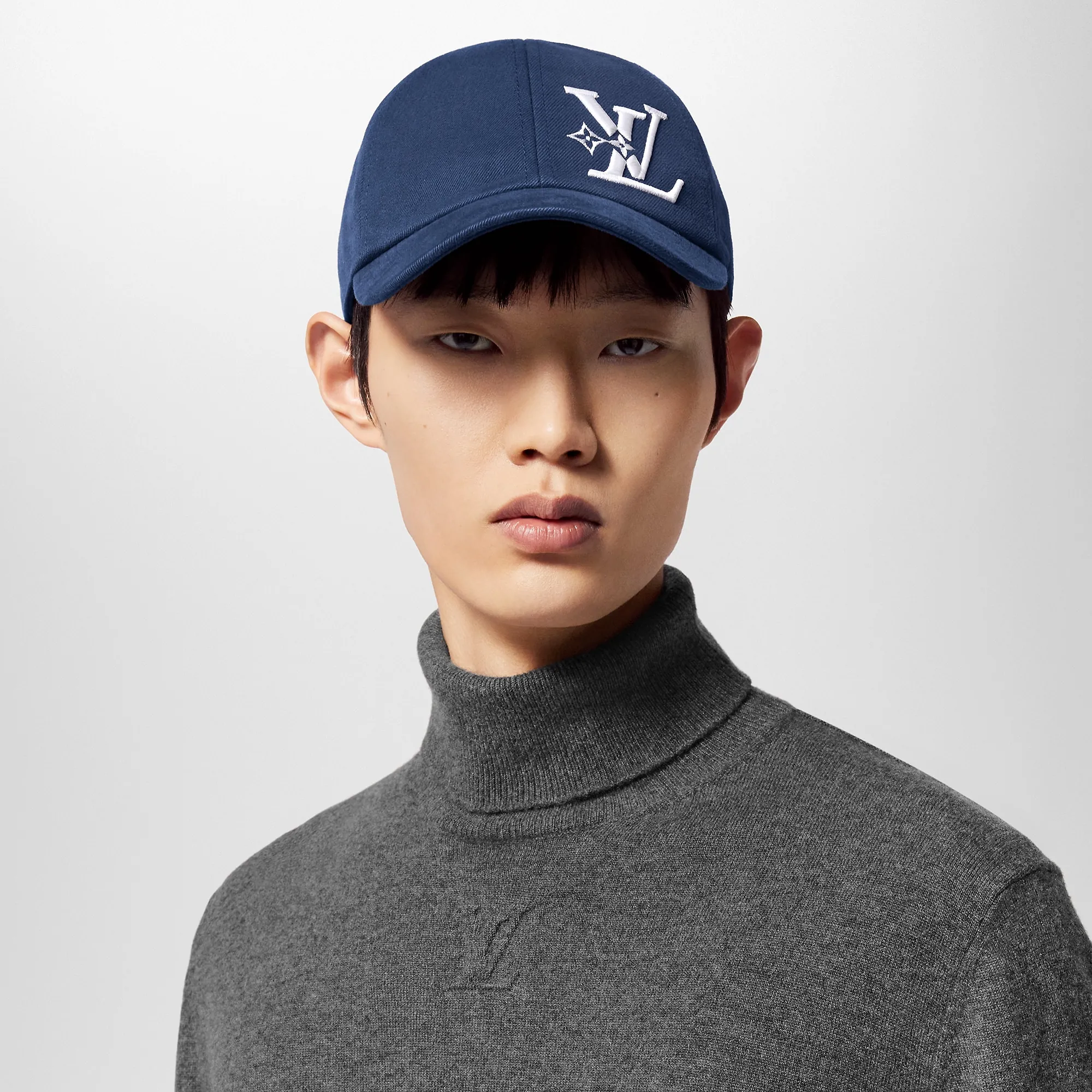 Louis Vuitton LV Smash Cap S00 - Men - Accessories M7606M Navy Blue