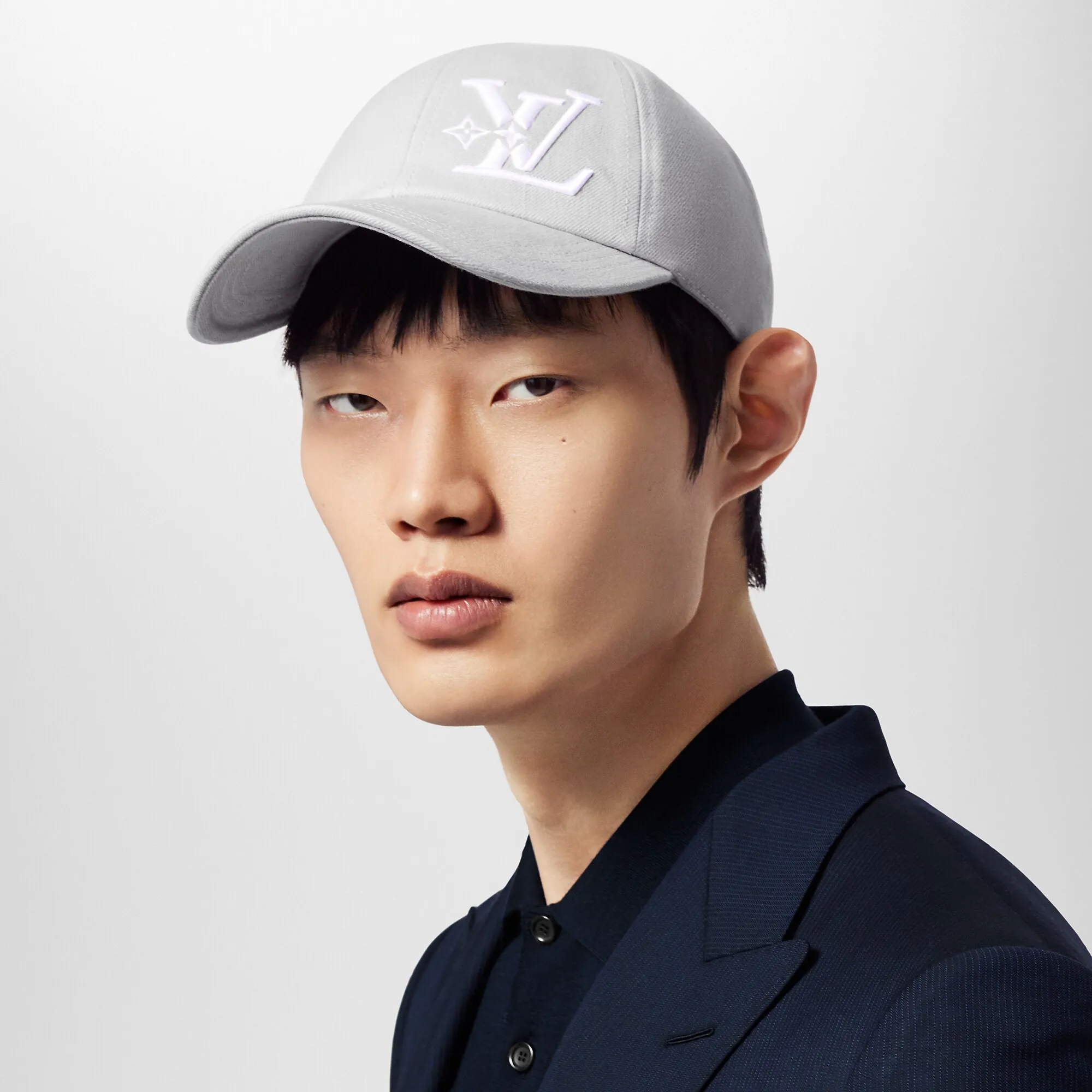 Louis Vuitton LV Smash Cap S00 - Men - Accessories M7607M Light Grey