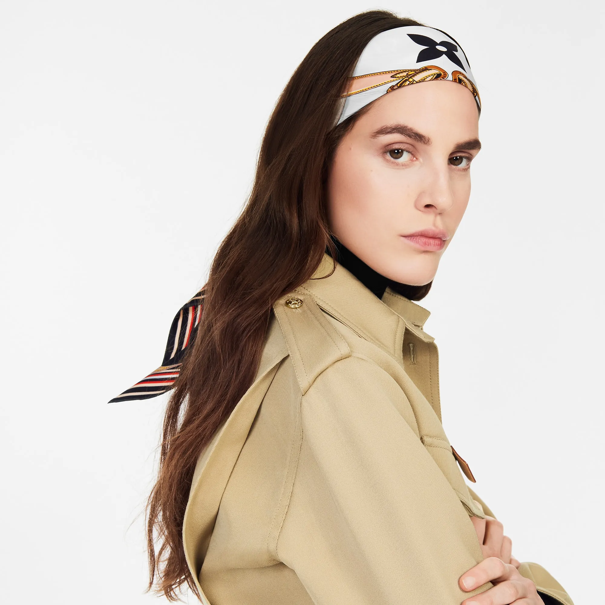 Louis Vuitton Ultimate Monogram Square 90 S00 - Women - Accessories M76649 Black