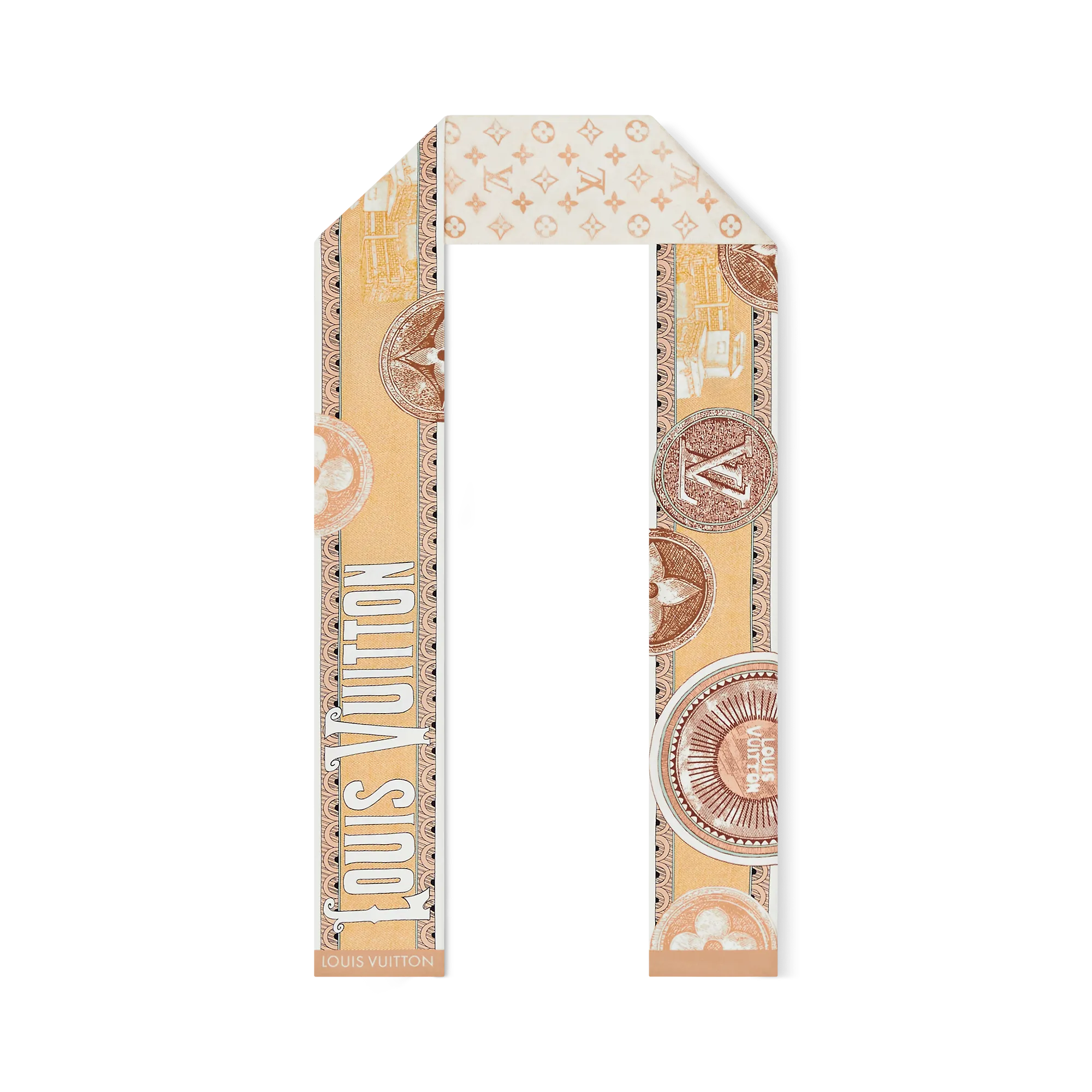 Louis Vuitton Malles Merveilleuses Bandeau S00 - Women - Accessories M77178 Beige