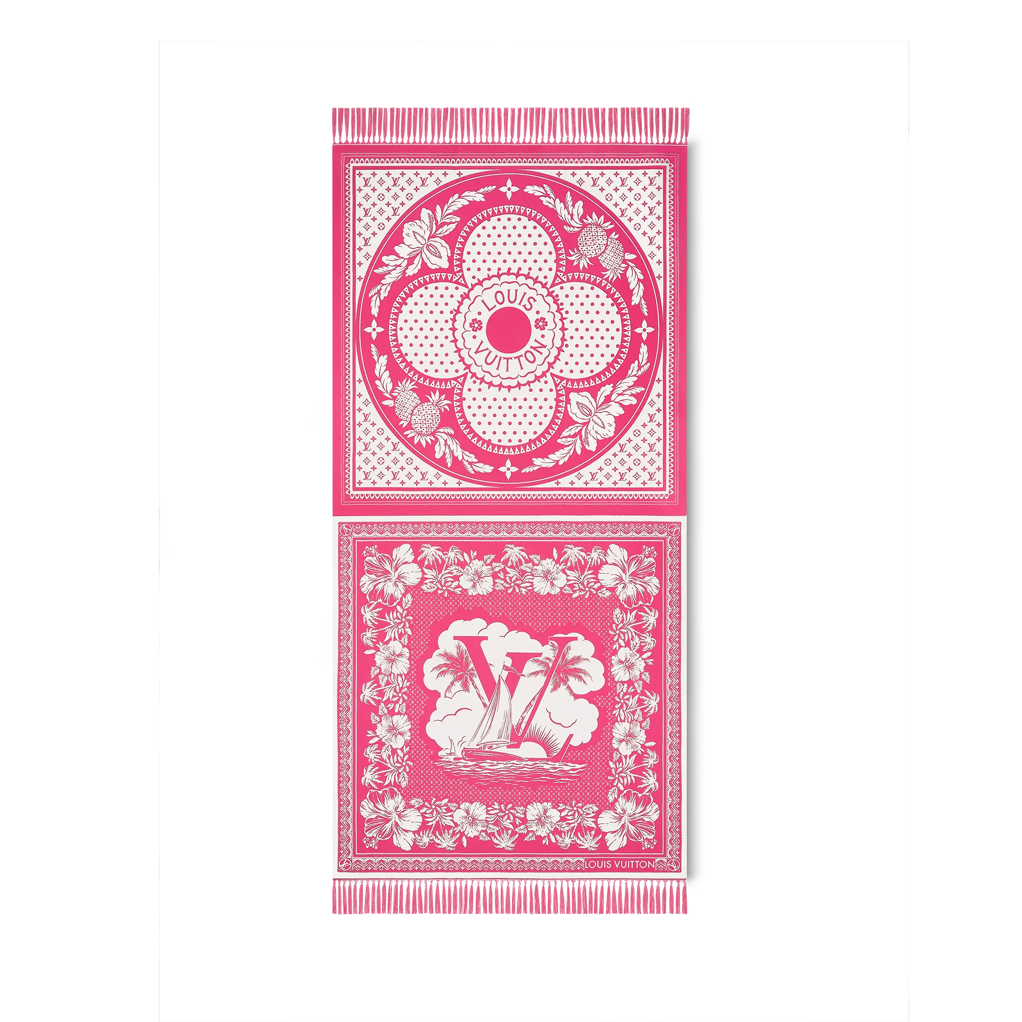 Louis Vuitton Two For One Light Blanket S00 - Women - Accessories M77258