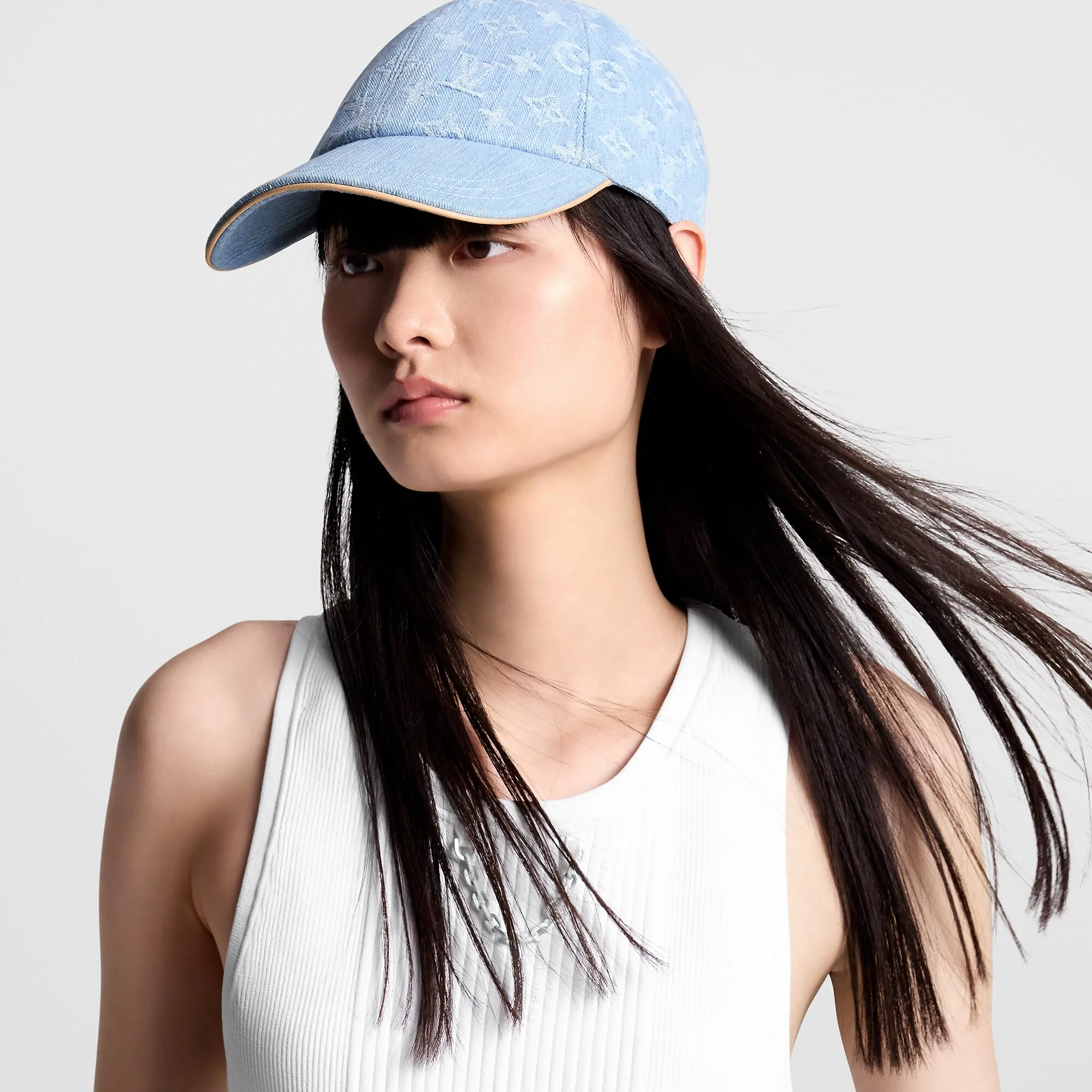 Louis Vuitton Monogram Denim Cap S00 - Women - Accessories M7739L