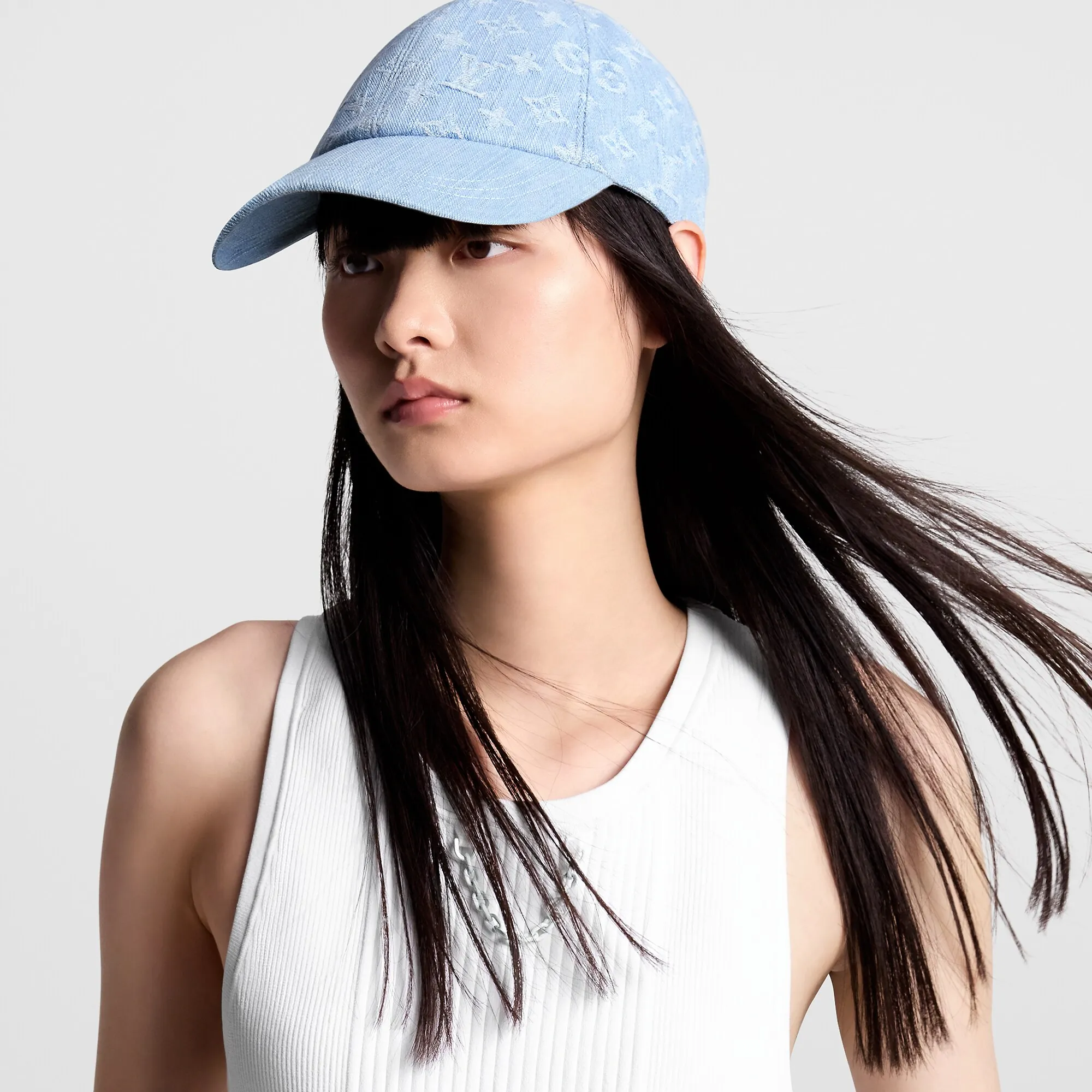 Louis Vuitton Monogram Denim Cap S00 - Women - Accessories M7739M