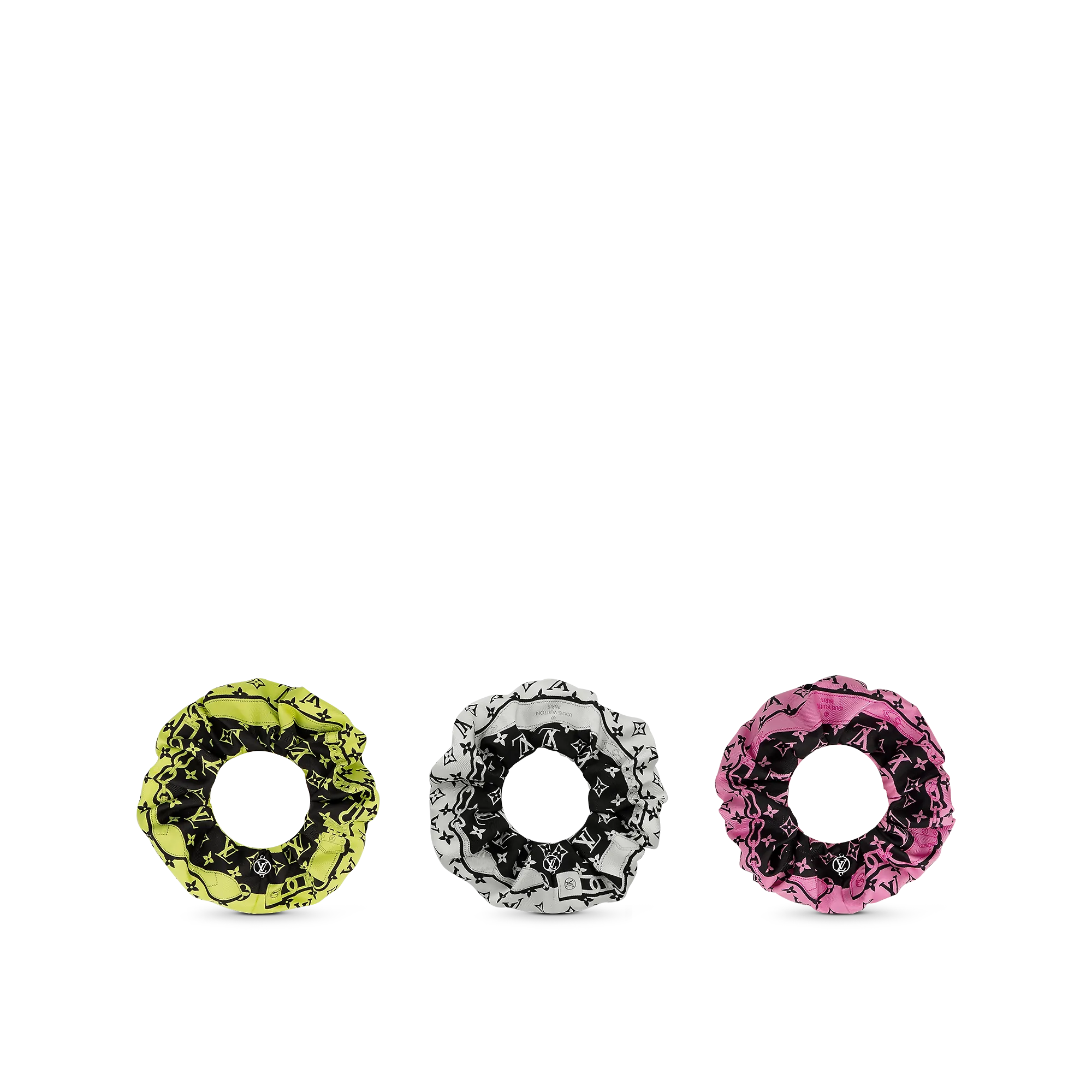 Louis Vuitton Monogram Confidential Scrunchies Set S00 - Women - Accessories M77400 Louis Vuitton Monogram Confidential Scrunchies Set S00 - Women - Accessories M77400