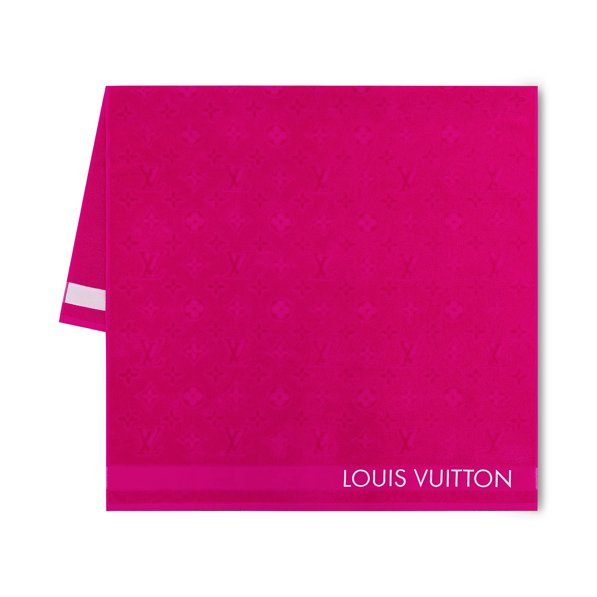 Louis Vuitton LVacation Beach Towel S00 - New - For Women M77514 Fuchsia