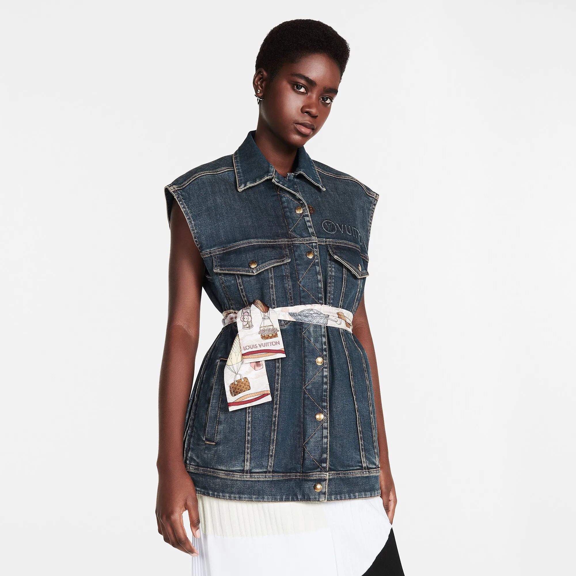 Louis Vuitton Up and Away Bandeau S00 - Women - Accessories M77680 Light Pink