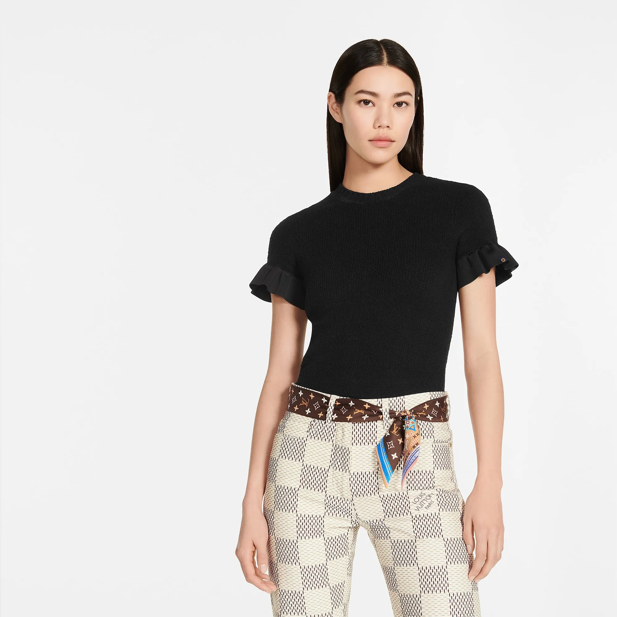 Louis Vuitton Flowers Forever Bandeau S00 - Women - Accessories M77682 Beige