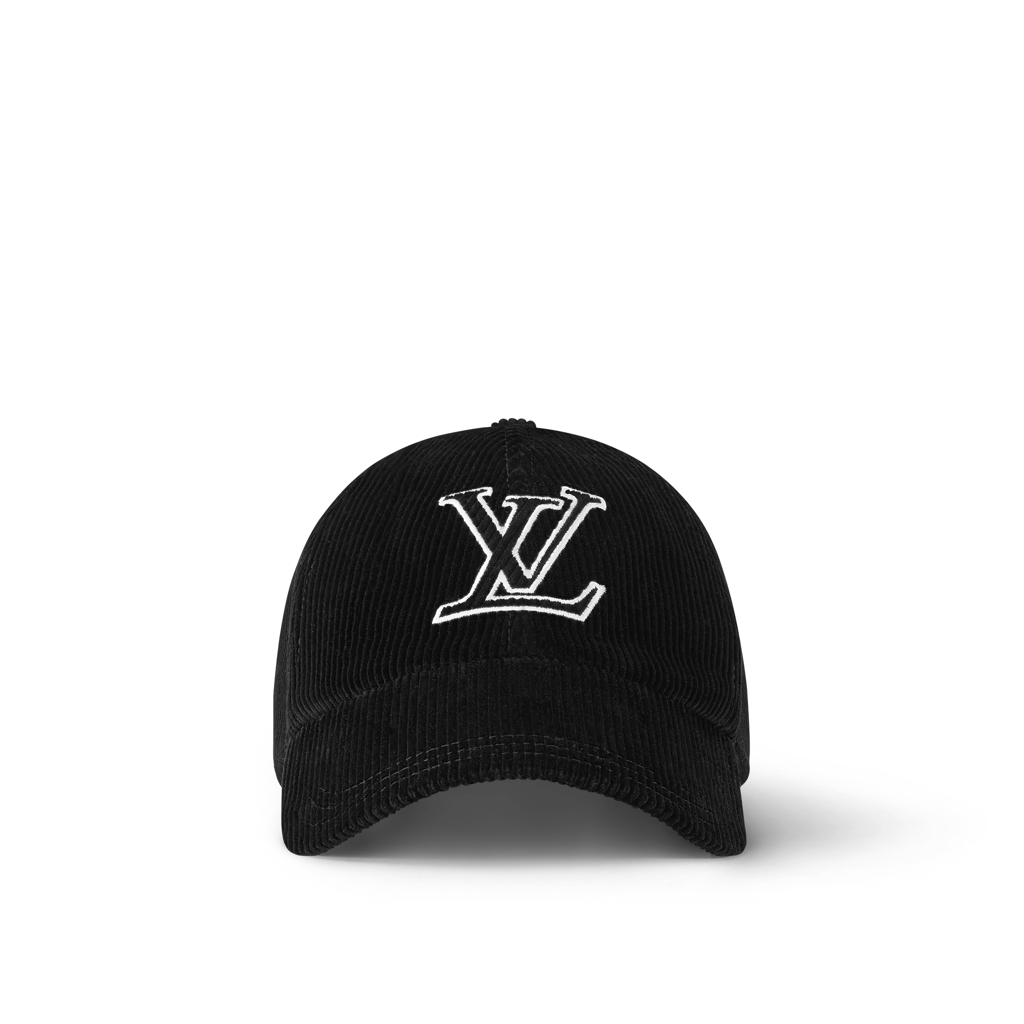 Louis Vuitton LV Signature Corduroy Cap S00 - Women - Accessories M7784M Black
