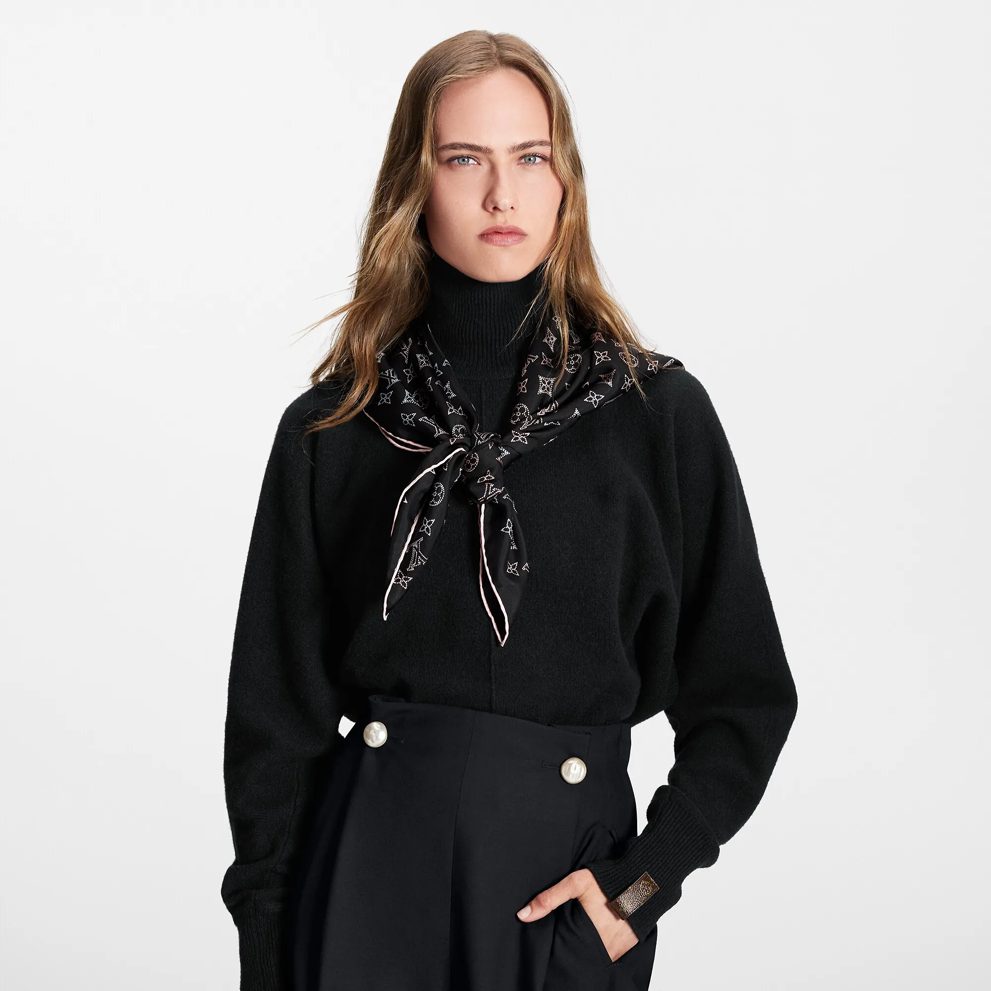 Louis Vuitton Mahina Flight Mode Square 90 S00 - Women - Accessories M77887