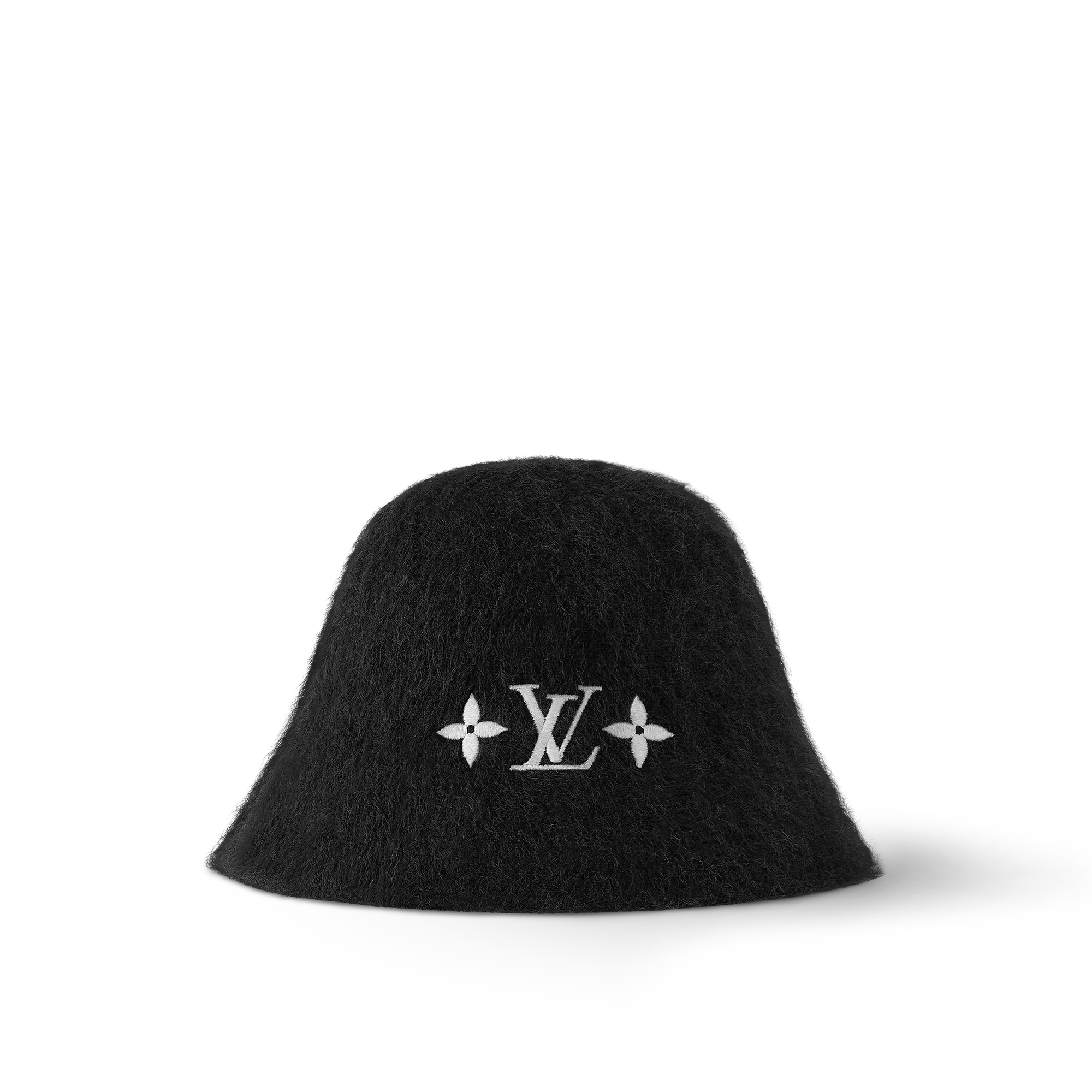 Louis Vuitton LV Fluffy Hat S00 - Women - Accessories M7792M Black