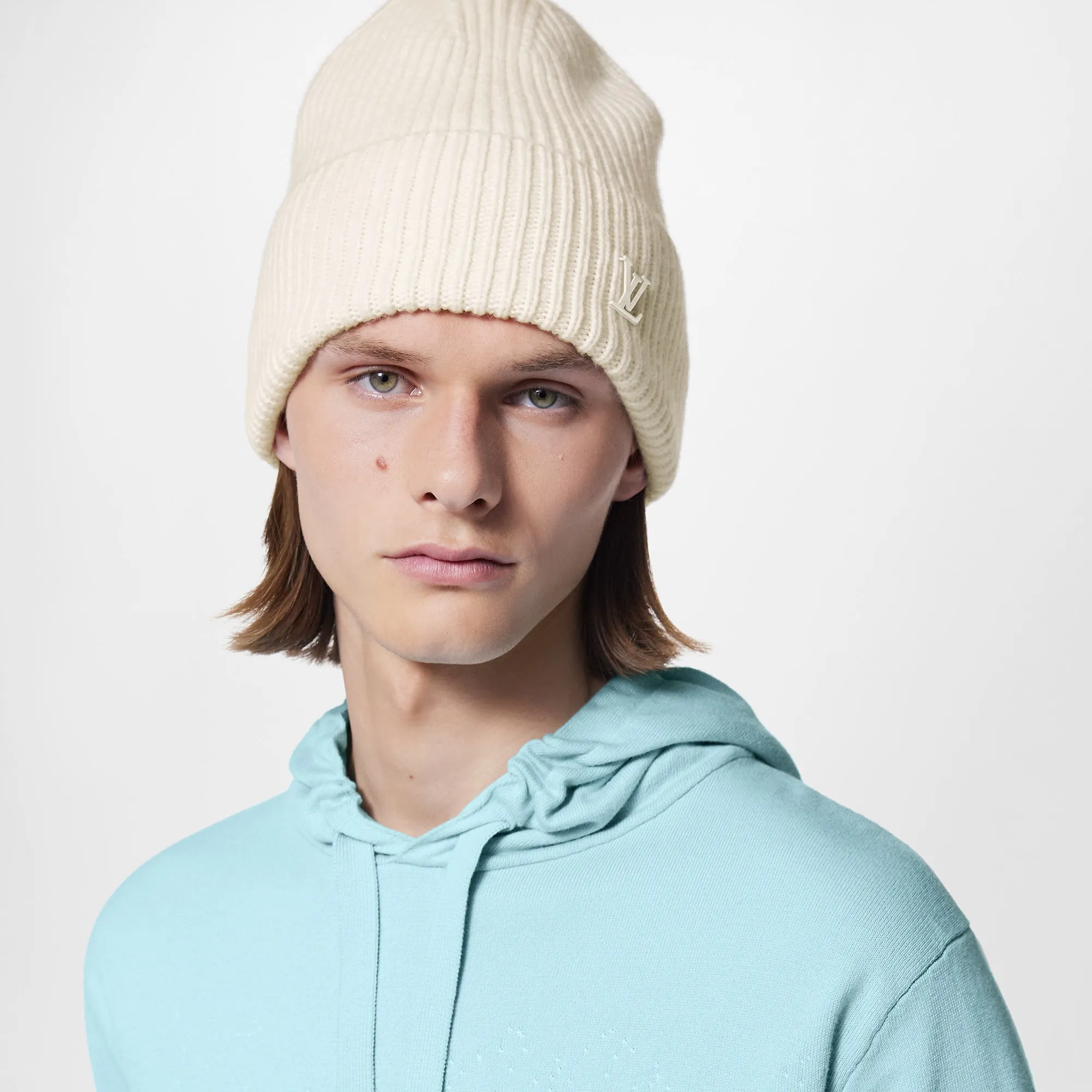 Louis Vuitton LV Ahead Beanie S00 - Men - Accessories M77948 Cream